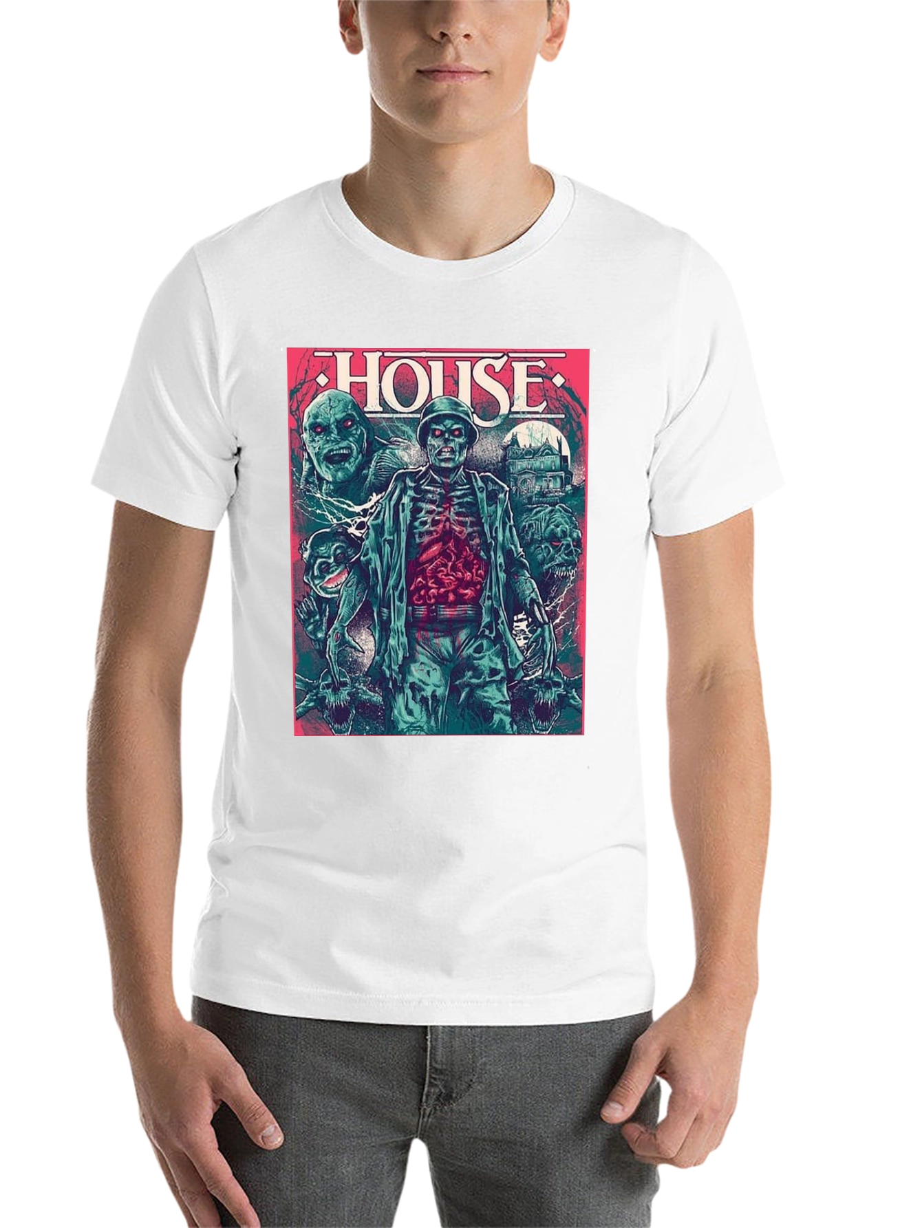 Black House Horror Movie T-Shirt - Classic Cult Film Tee view 14