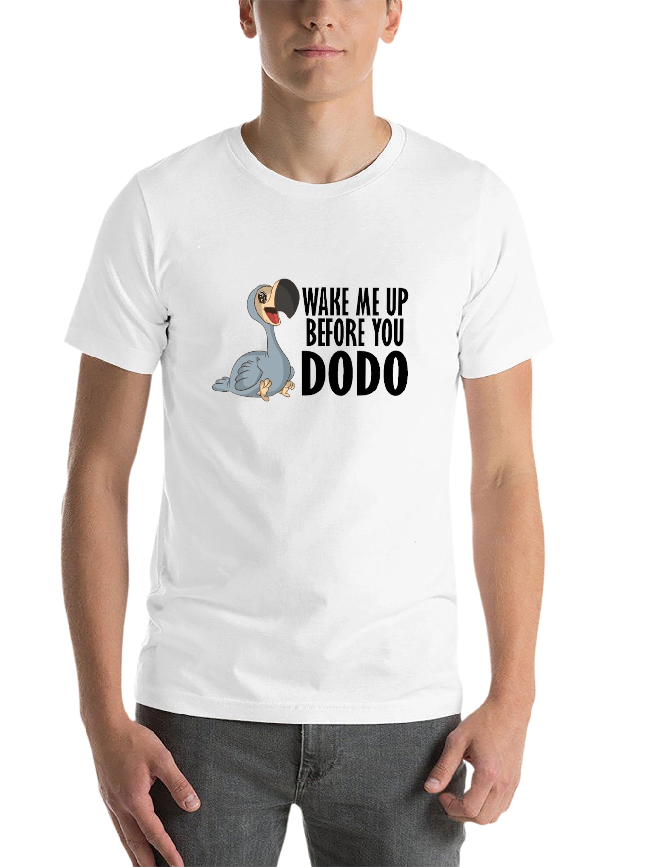 Black Wake Me Up Dodo T-Shirt view 14
