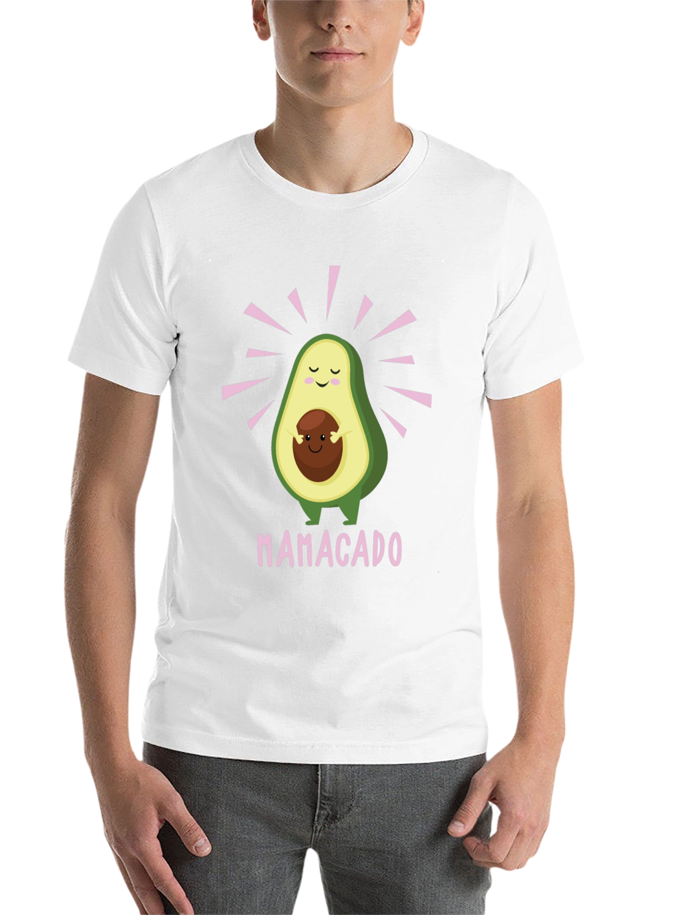 Black Mamacado T-Shirt - Avocado Motherhood Tee view 14