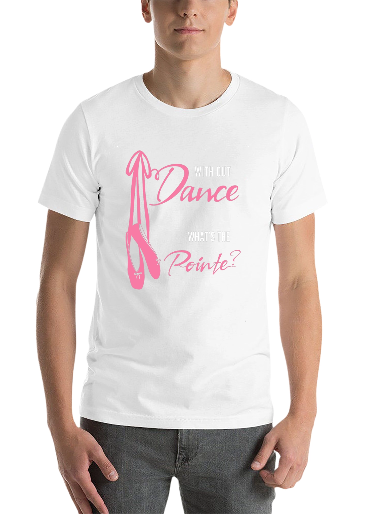 Black Dance Pointe T-Shirt: Ballet Lover Tee view 14