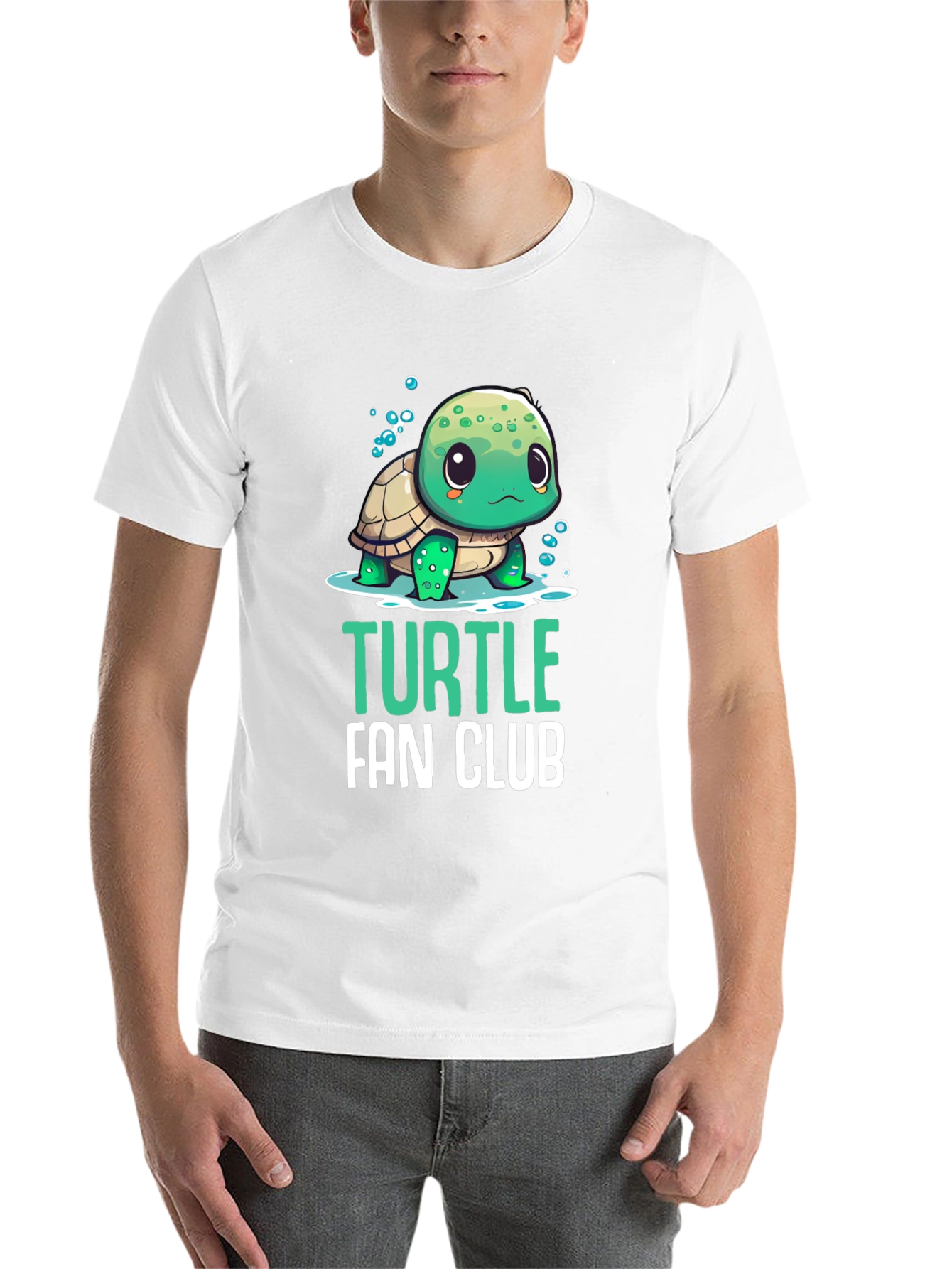 Black Turtle Fan Club Black T-Shirt view 14