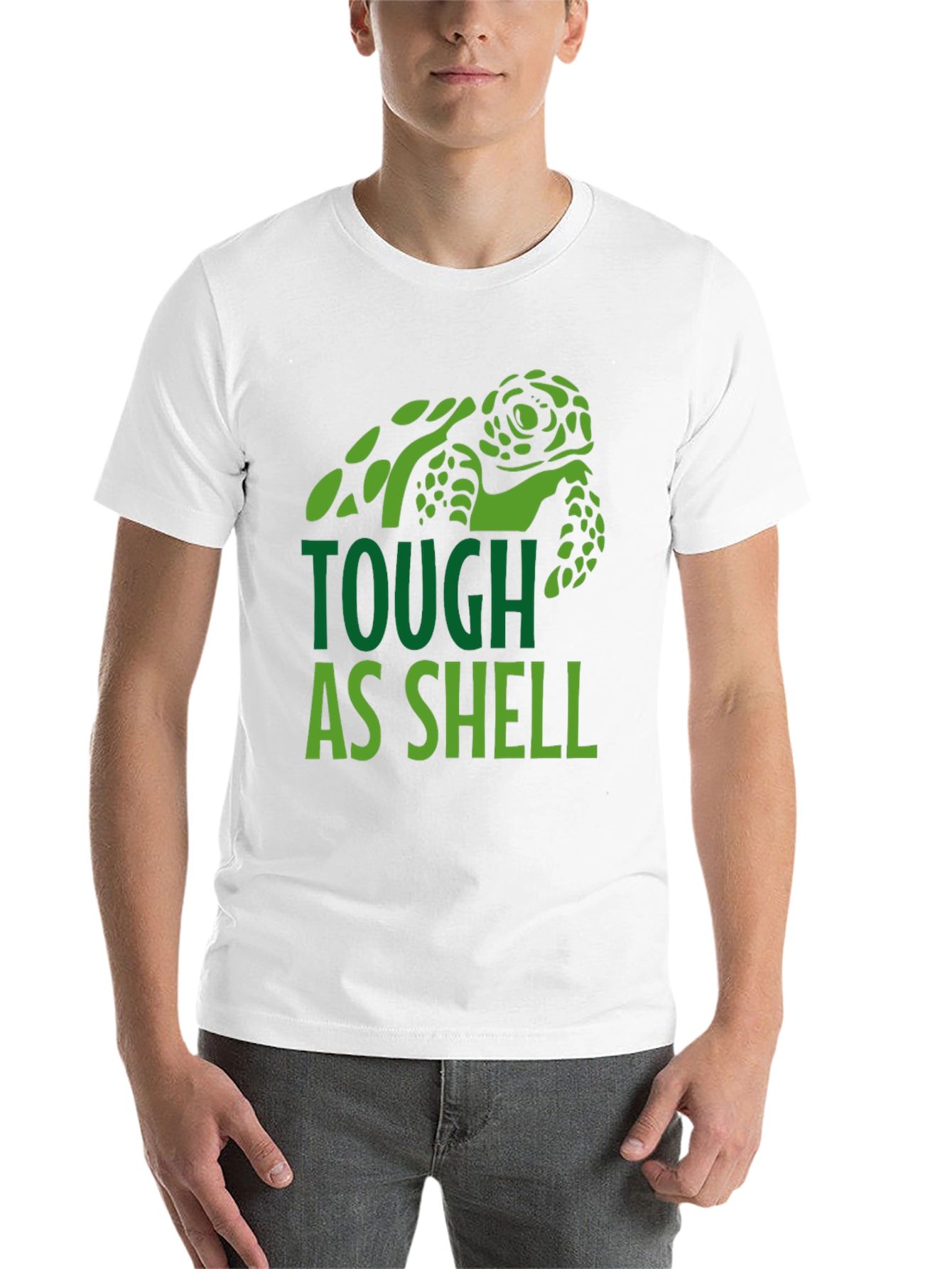 Black Tough As Shell Turtle Graphic Tee - Comfort Fit view 14