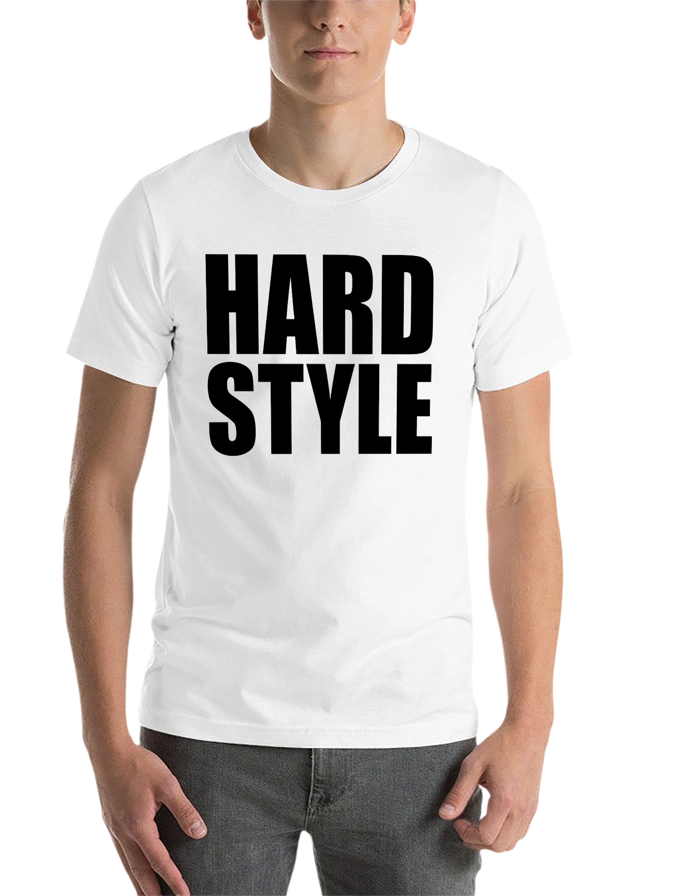 Hard Style Black T-Shirt - Bold Graphic Tee - 14