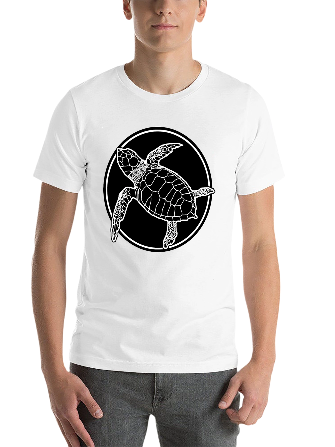 Black Black Turtle Graphic Tee view 14