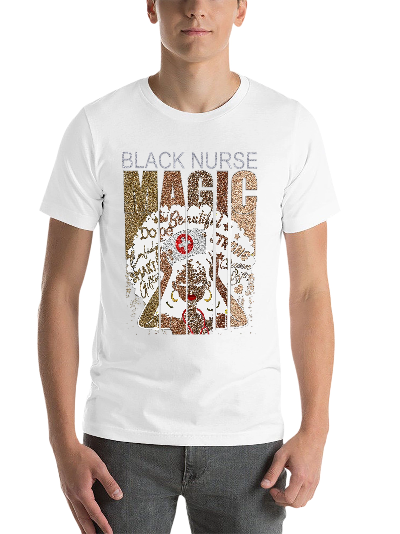 Black Black Nurse Magic T-Shirt view 14