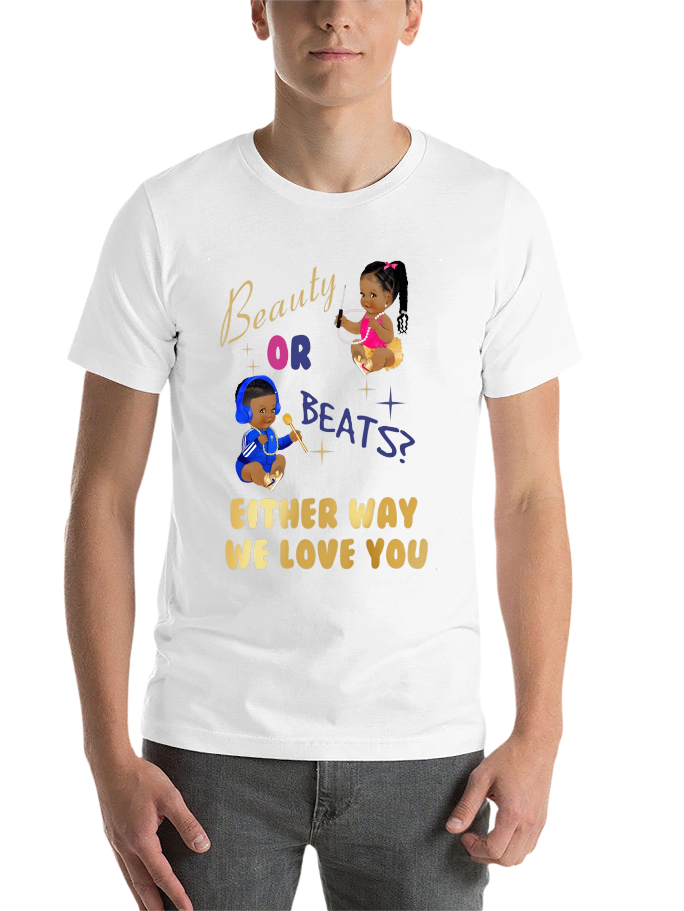Black Beauty or Beats Graphic T-Shirt view 14