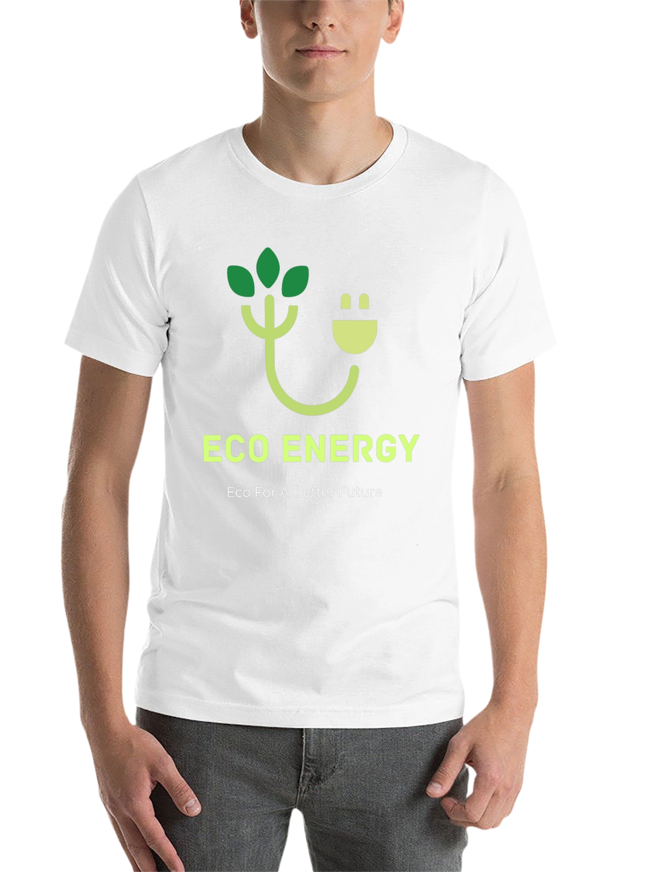Black Eco Energy Graphic Tee view 14