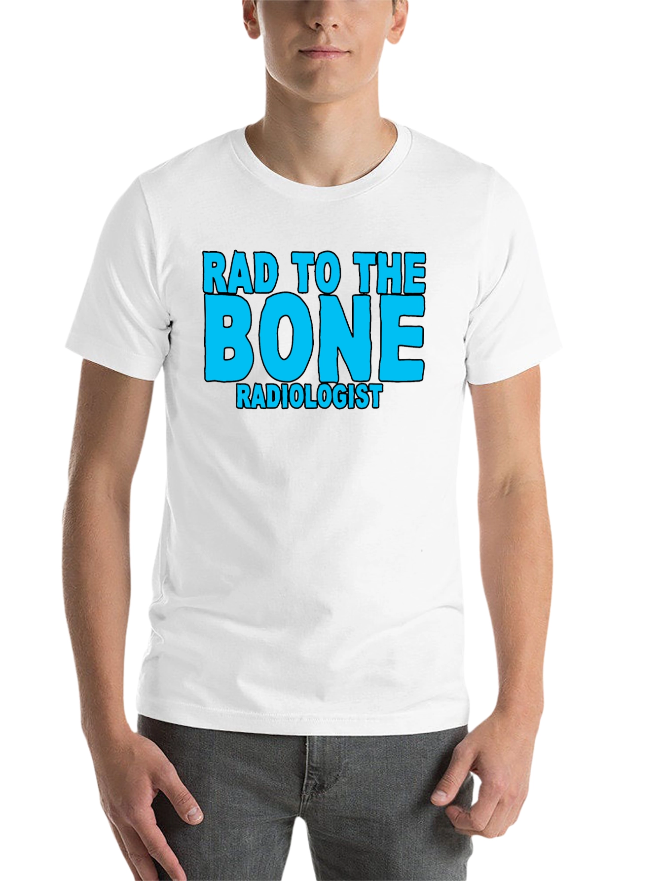 Black Rad to the Bone Radiologist T-Shirt view 14