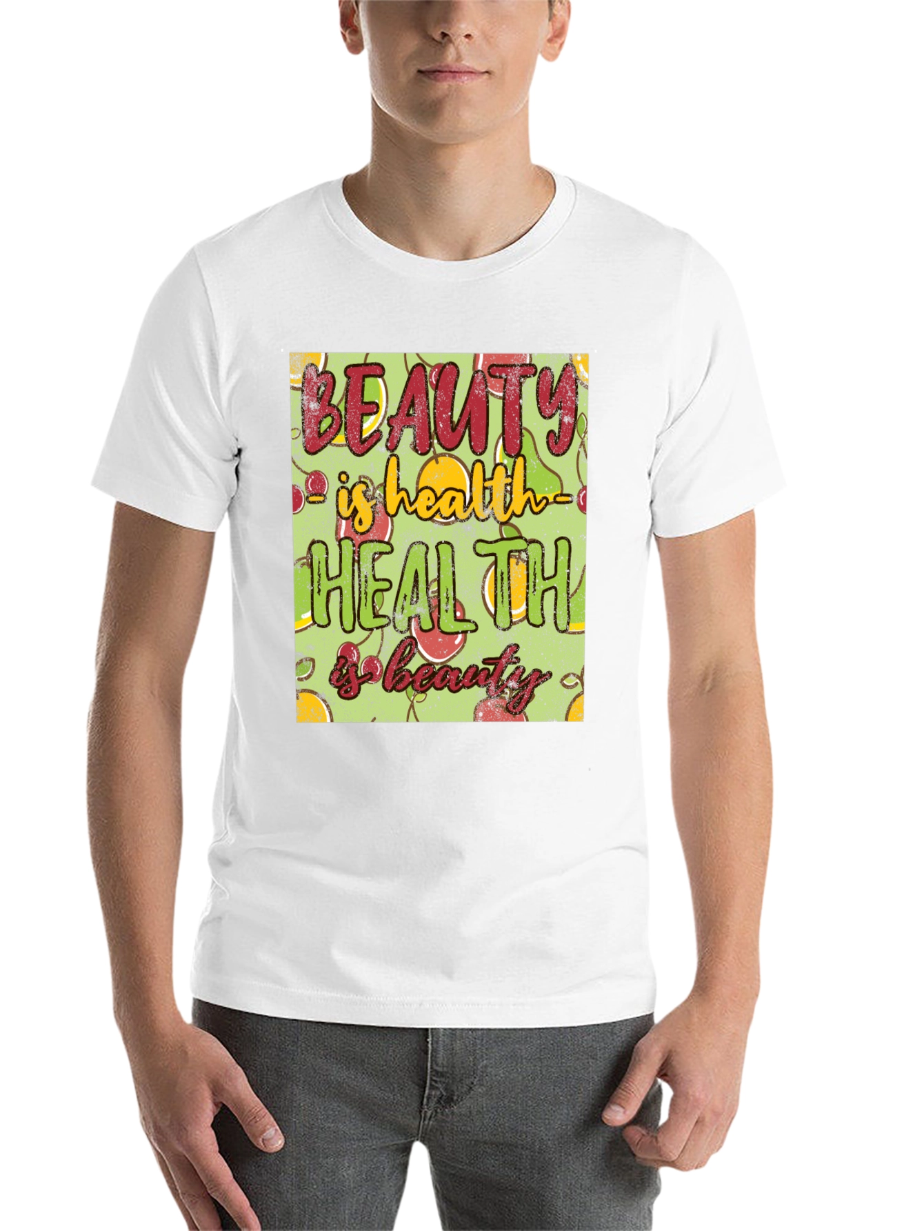 Black Beauty is Health T-Shirt - Wellness Graphic Tee view 14