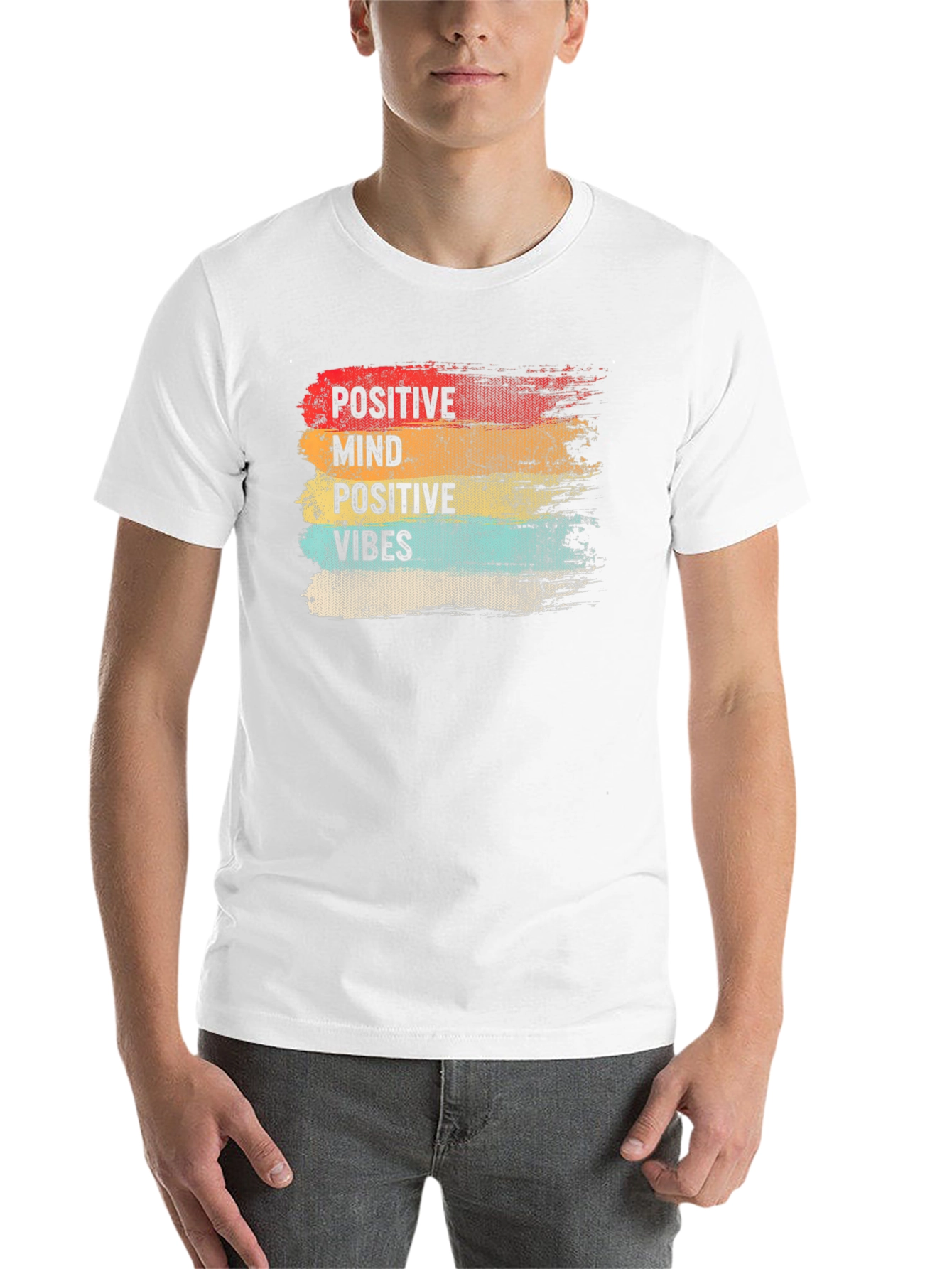 Positive Vibes T-Shirt - Stylish Graphic Tee - 14