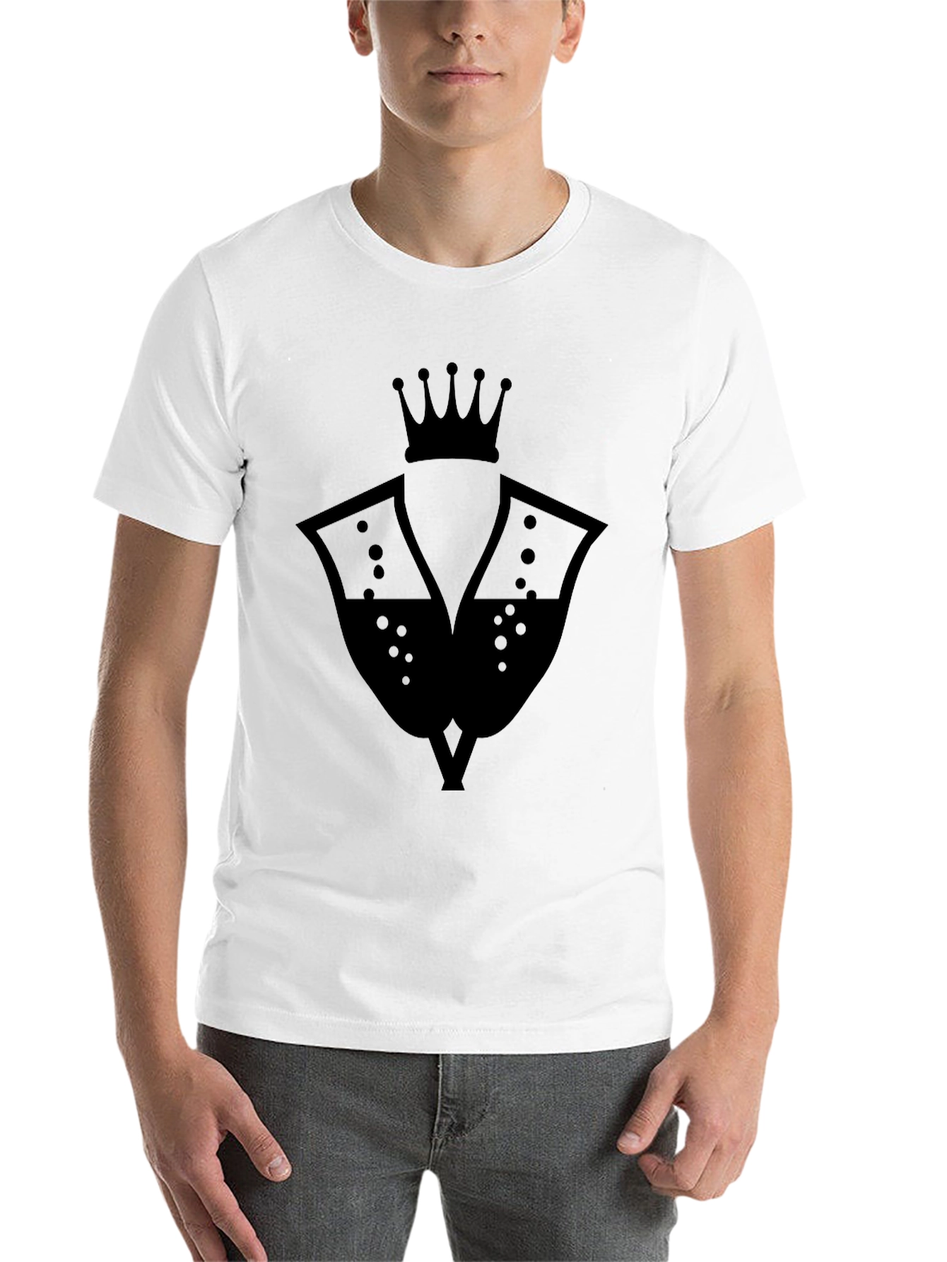 Black King's Toast Black T-Shirt - Stylish Graphic Tee view 14