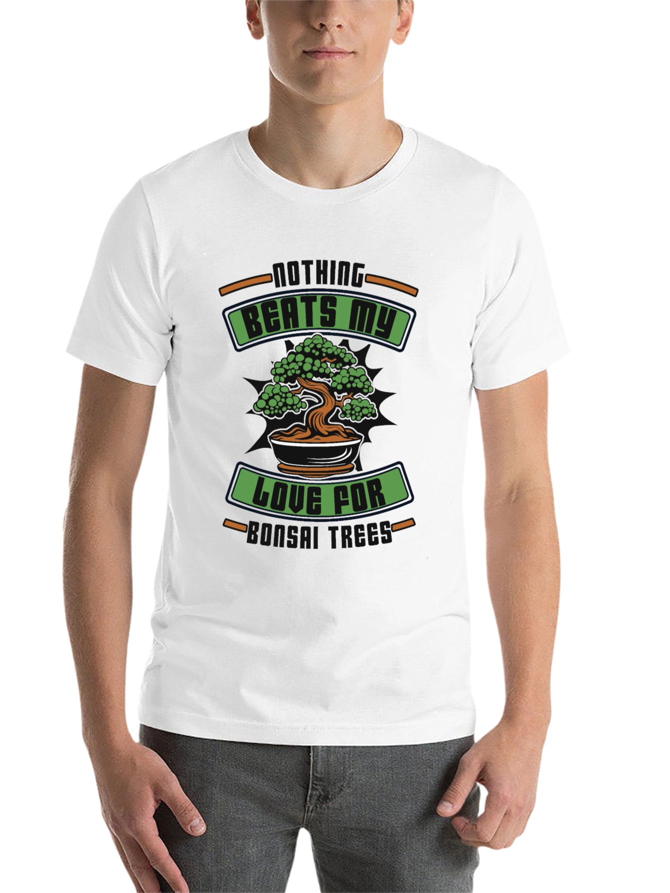 Black Bonsai Tree Graphic Tee: My Nothing Beats My Love For Miniature Trees view 14