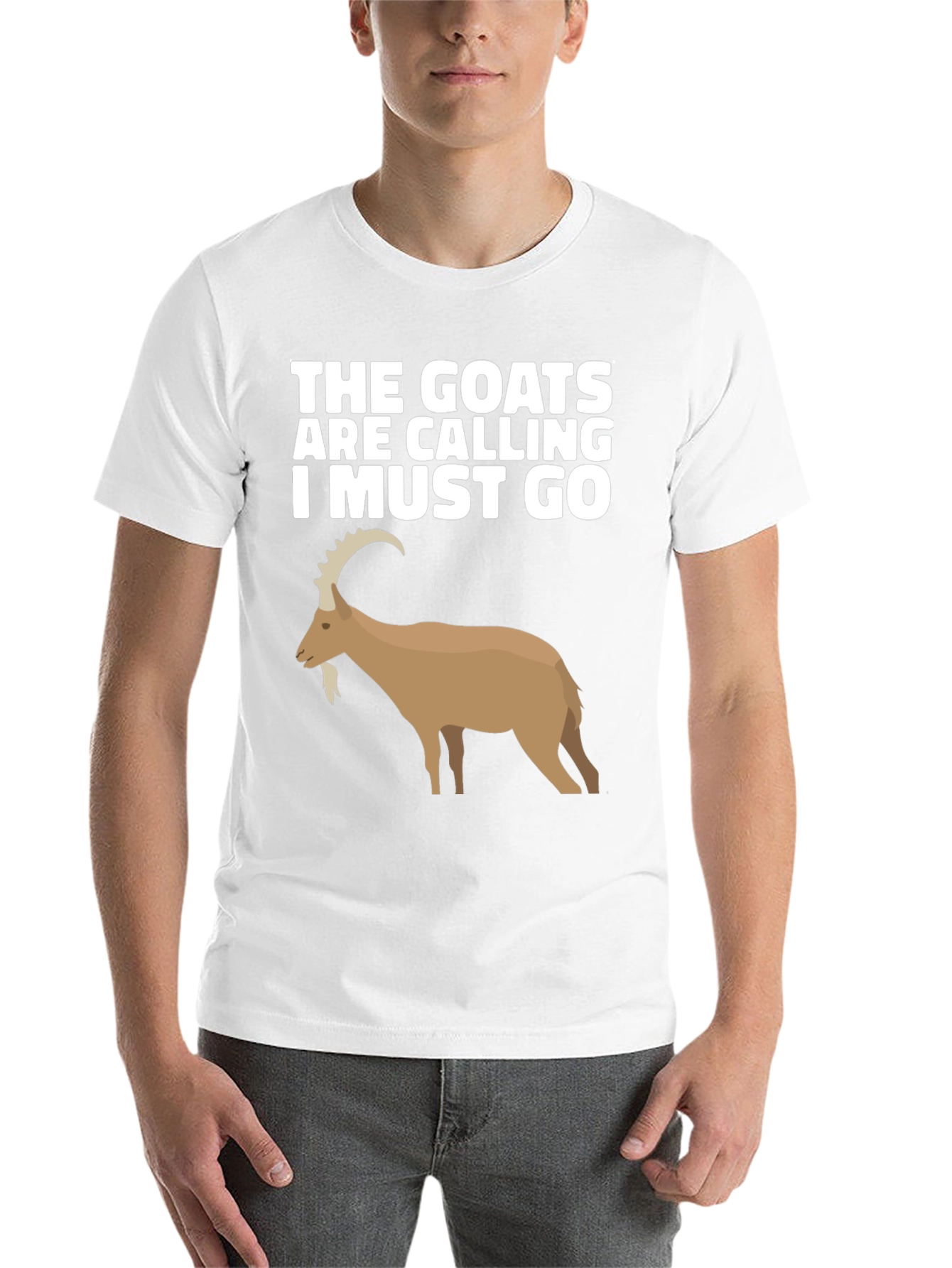 Black The Goats Are Calling T-Shirt view 14