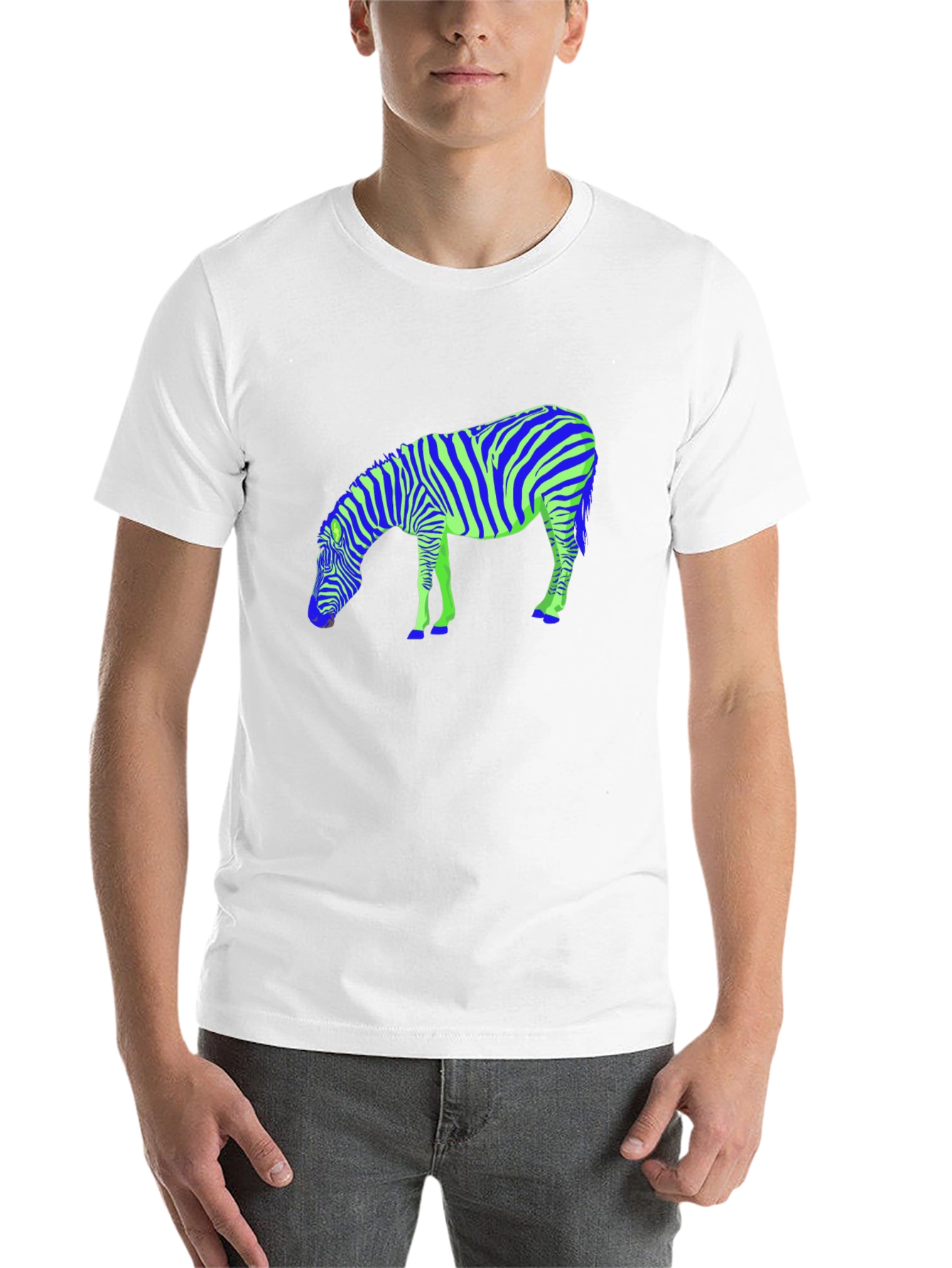 Black Zebra Graphic Tee - Bold Style view 14