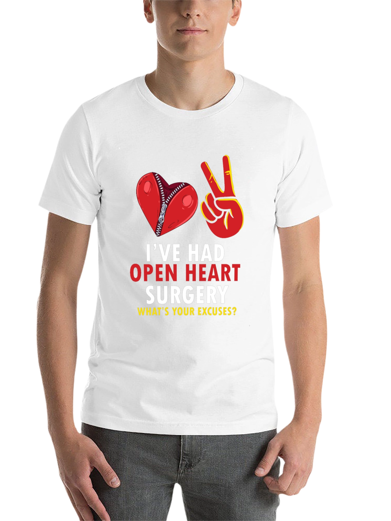 Open Heart Surgery T-Shirt: What's Your Excuse? - 14