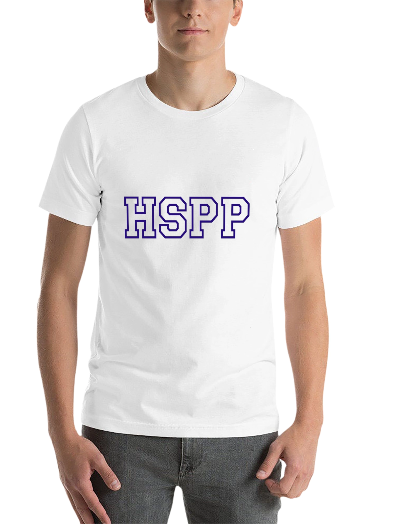 HSPP Bold Lettered Graphic T-Shirt - Black - 14