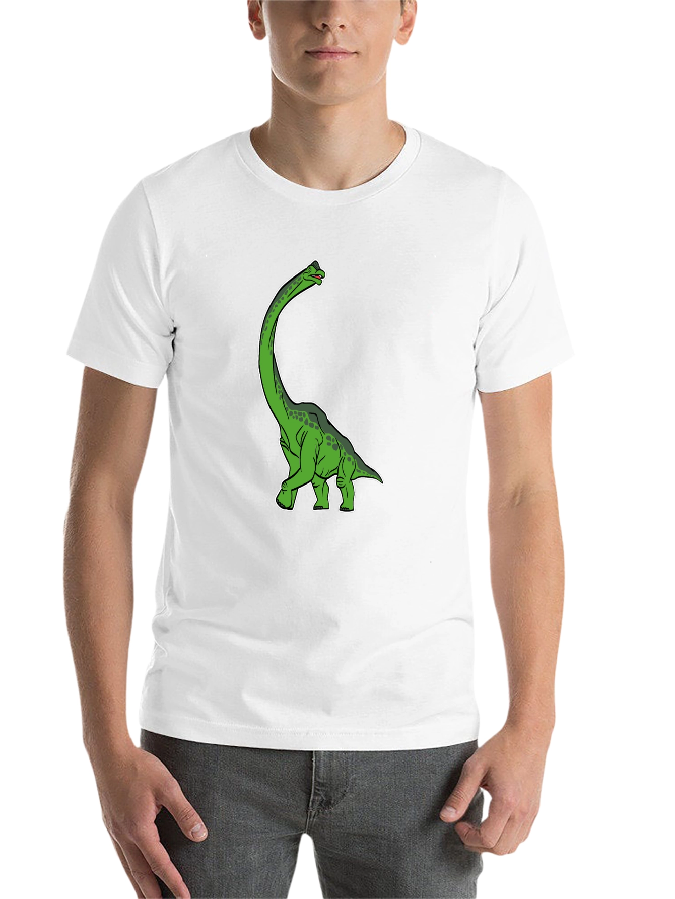 Black Dinosaur Graphic Black T-Shirt view 14