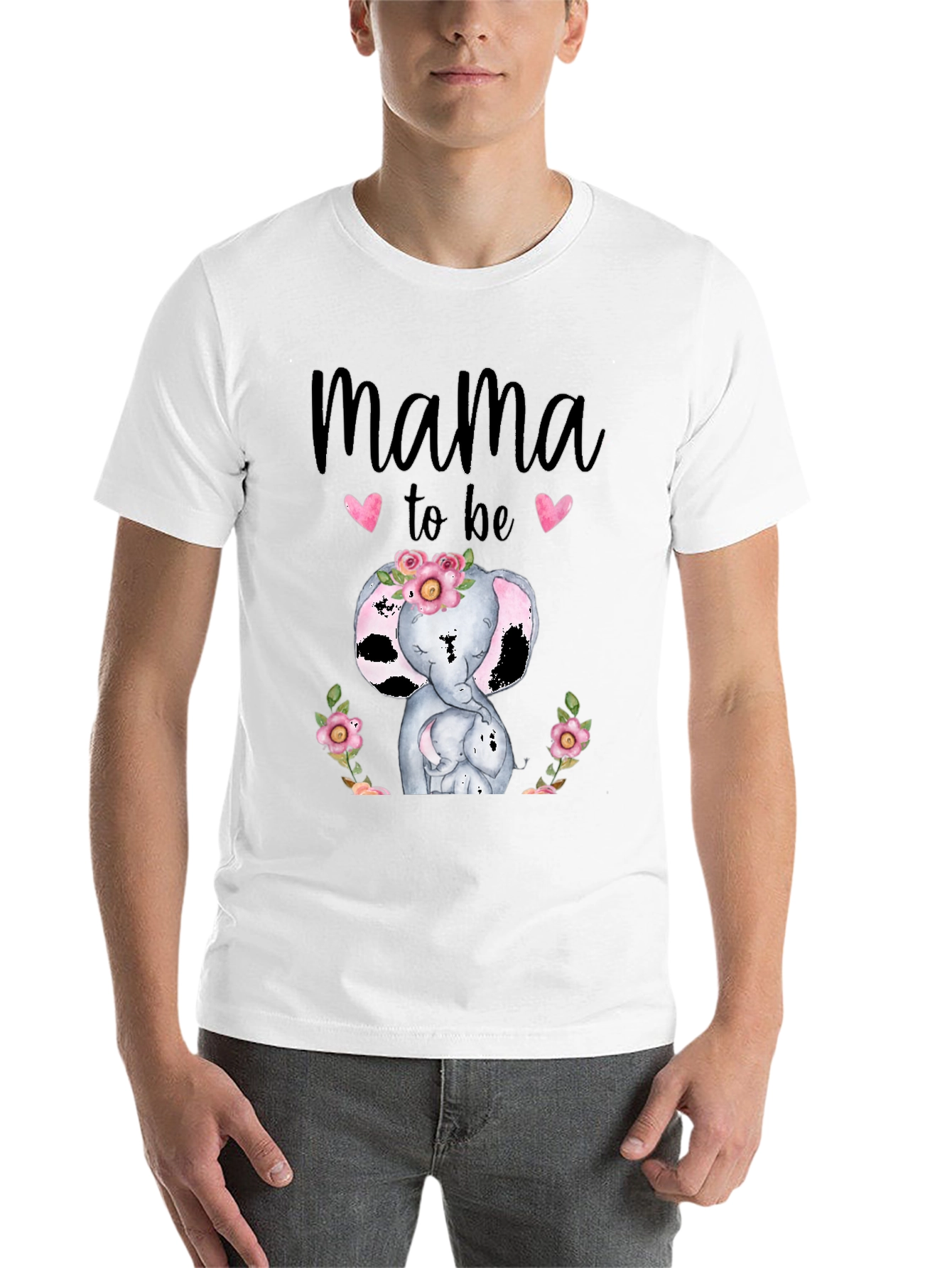 Mama To Be Elephant T-Shirt - 14