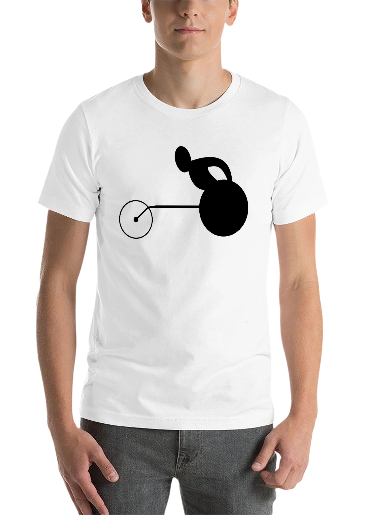 Adaptive Sports T-Shirt - Handcycle Design - 14