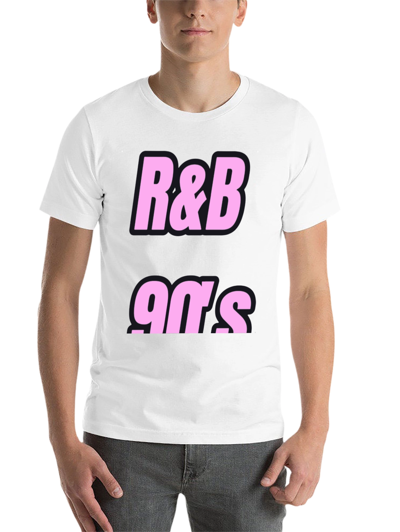 Black R&B 90's Black Graphic Tee view 14
