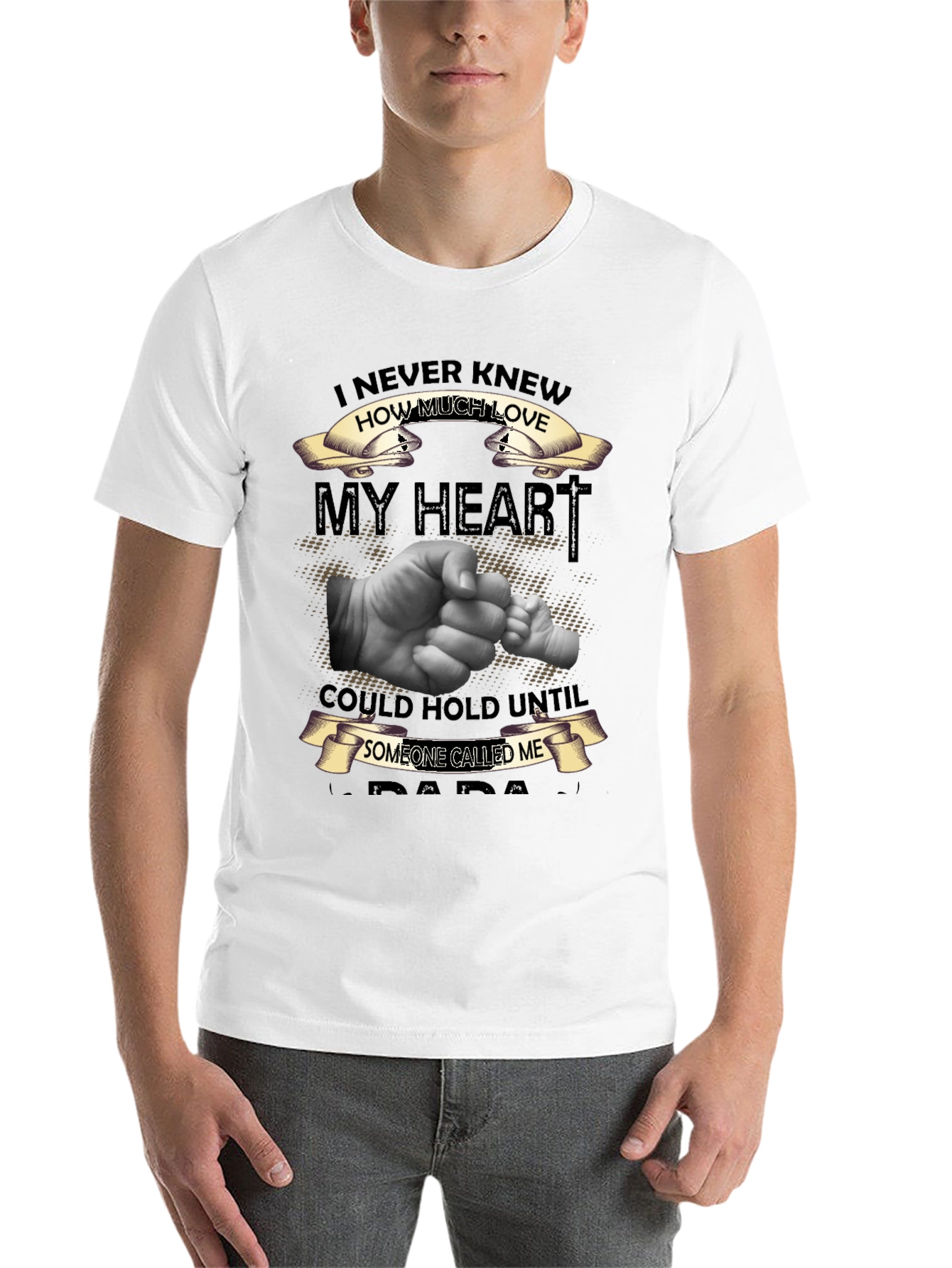 Black I Never Knew How Much Love T-Shirt view 14