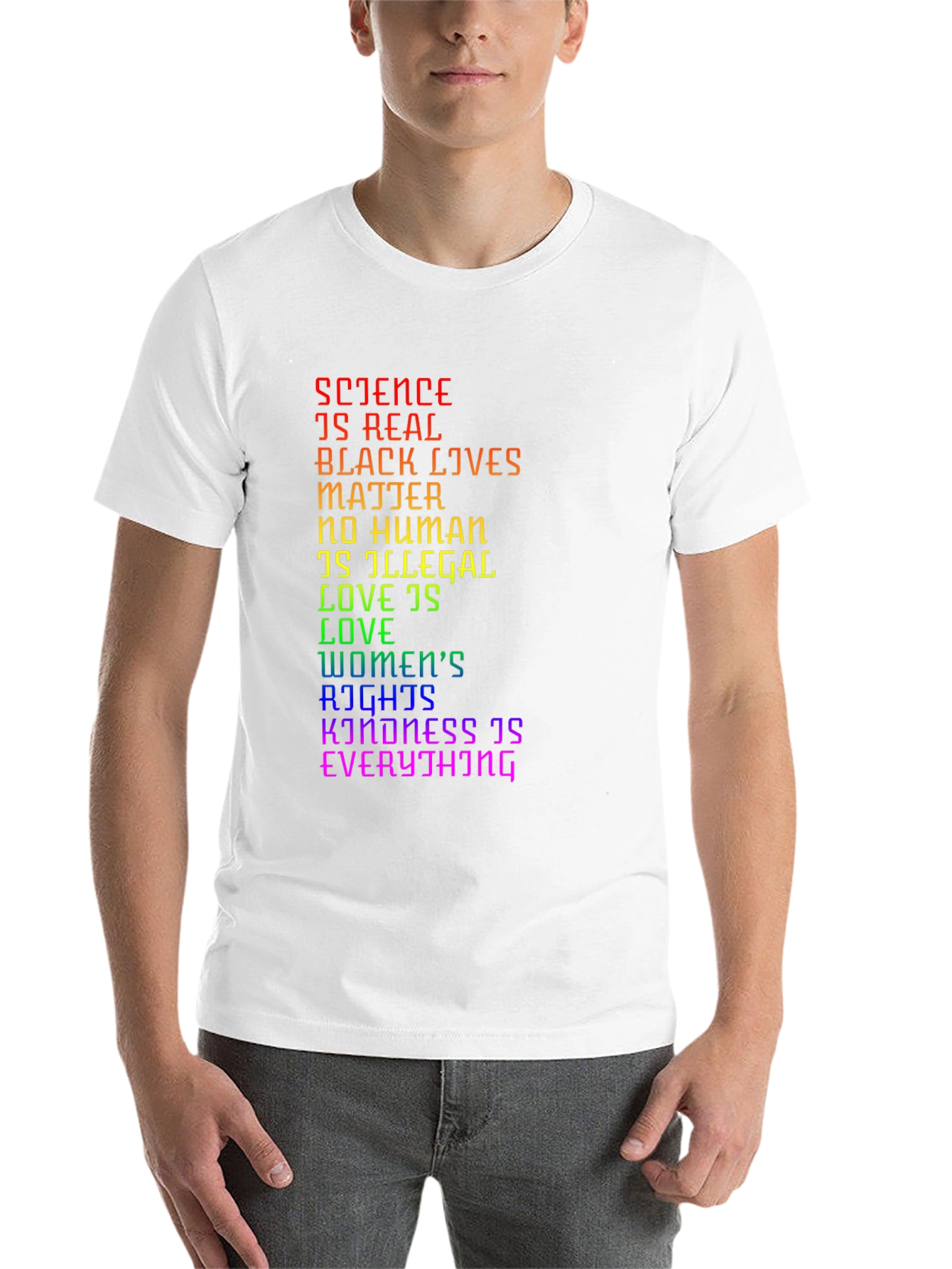 Black Science is Real Black Lives Matter LGBTQ+ T-Shirt view 14