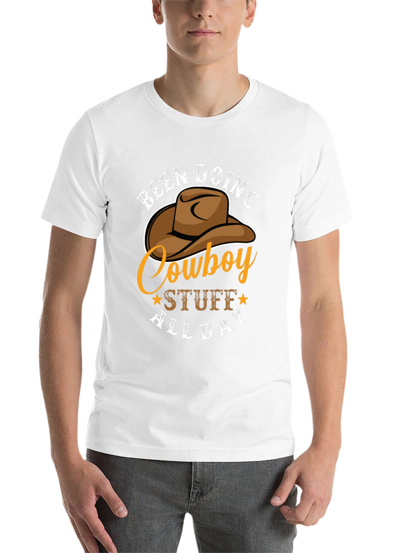 Cowboy Stuff All Day Graphic Tee - 14