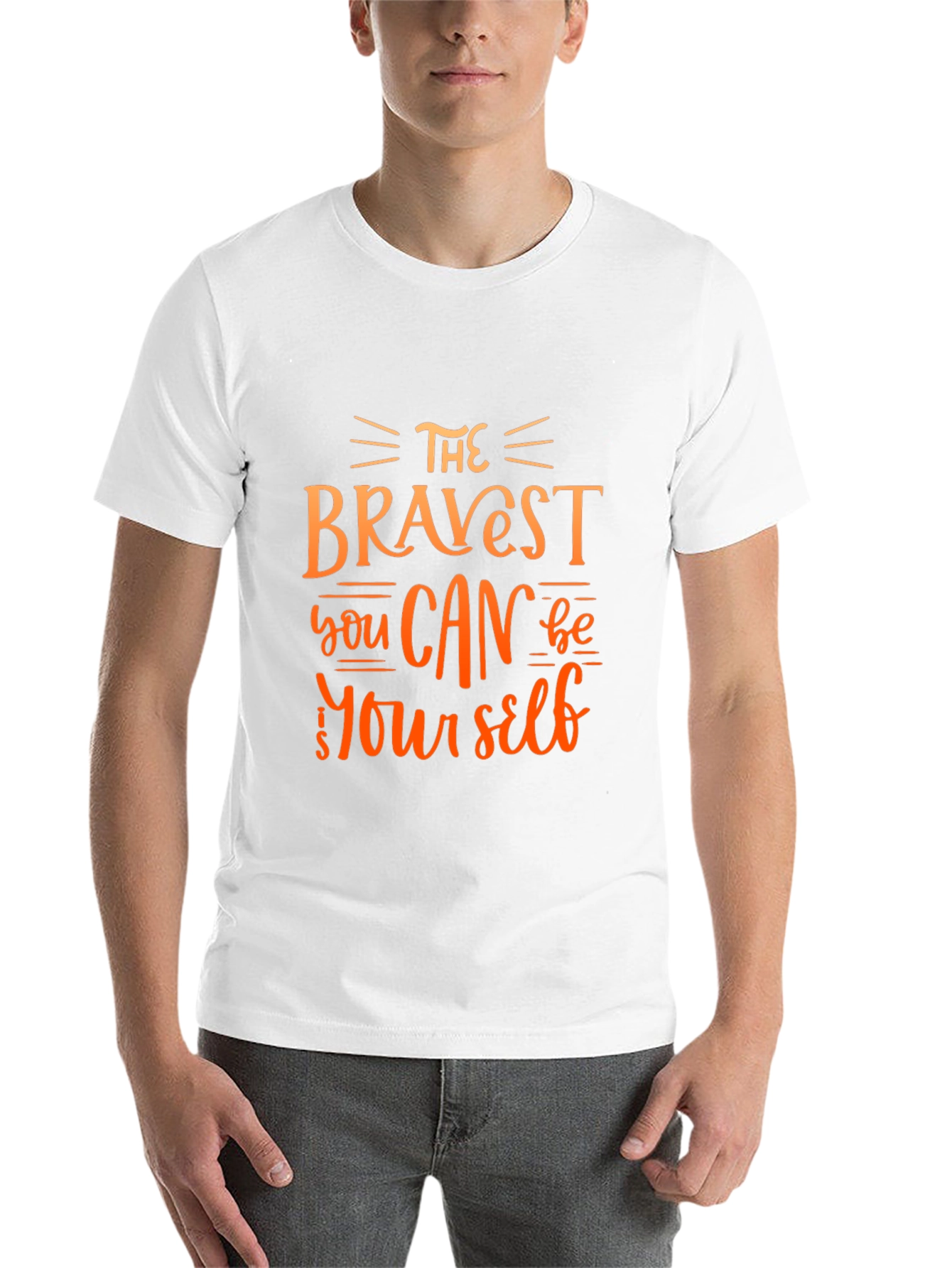 Black The Bravest You Can Be T-Shirt view 14