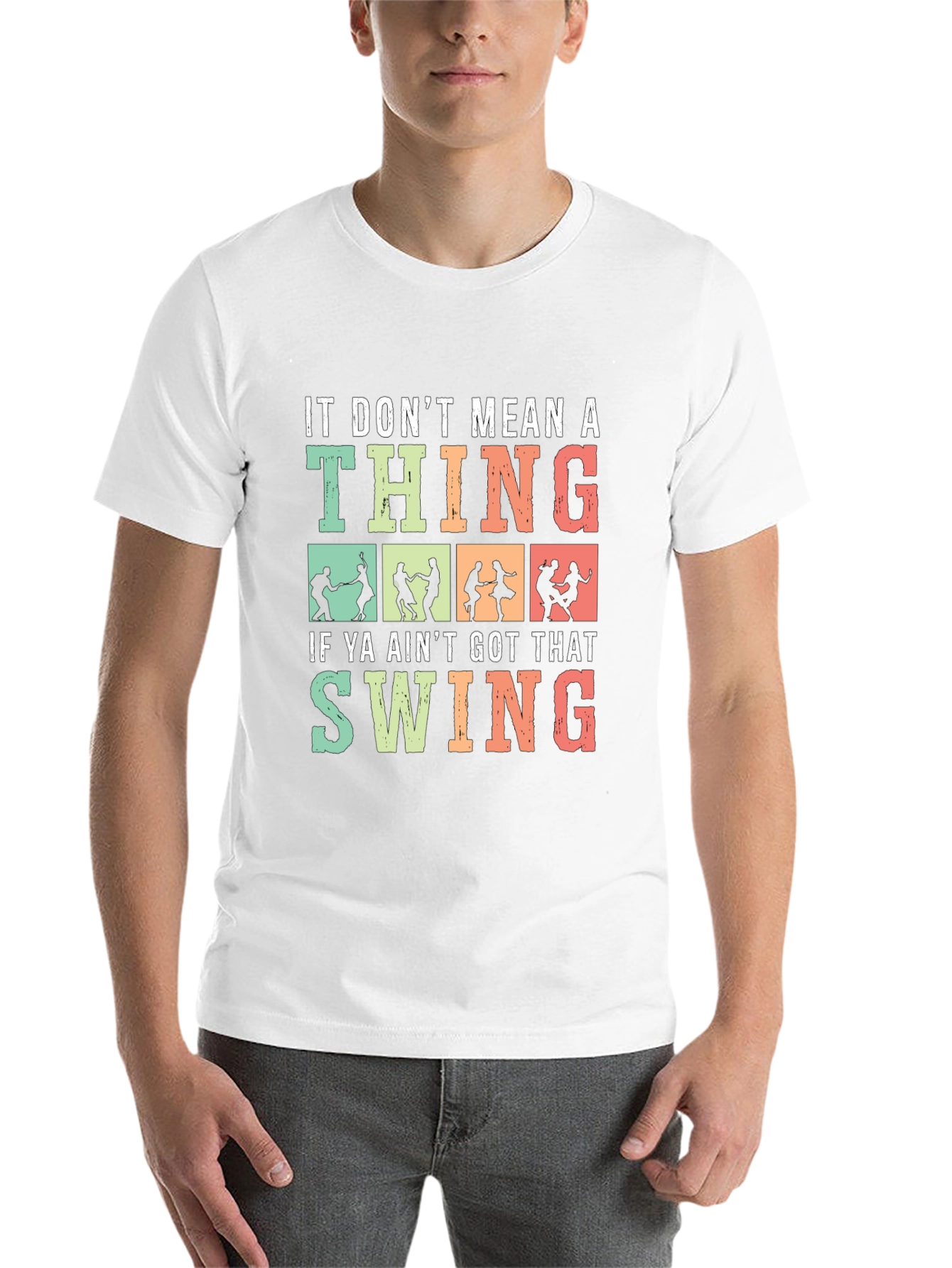 Black Swing Dance T-Shirt view 14