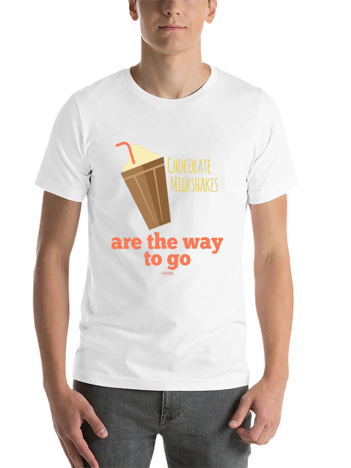 Black Chocolate Milkshake T-Shirt - Sweet Tooth Style! view 14