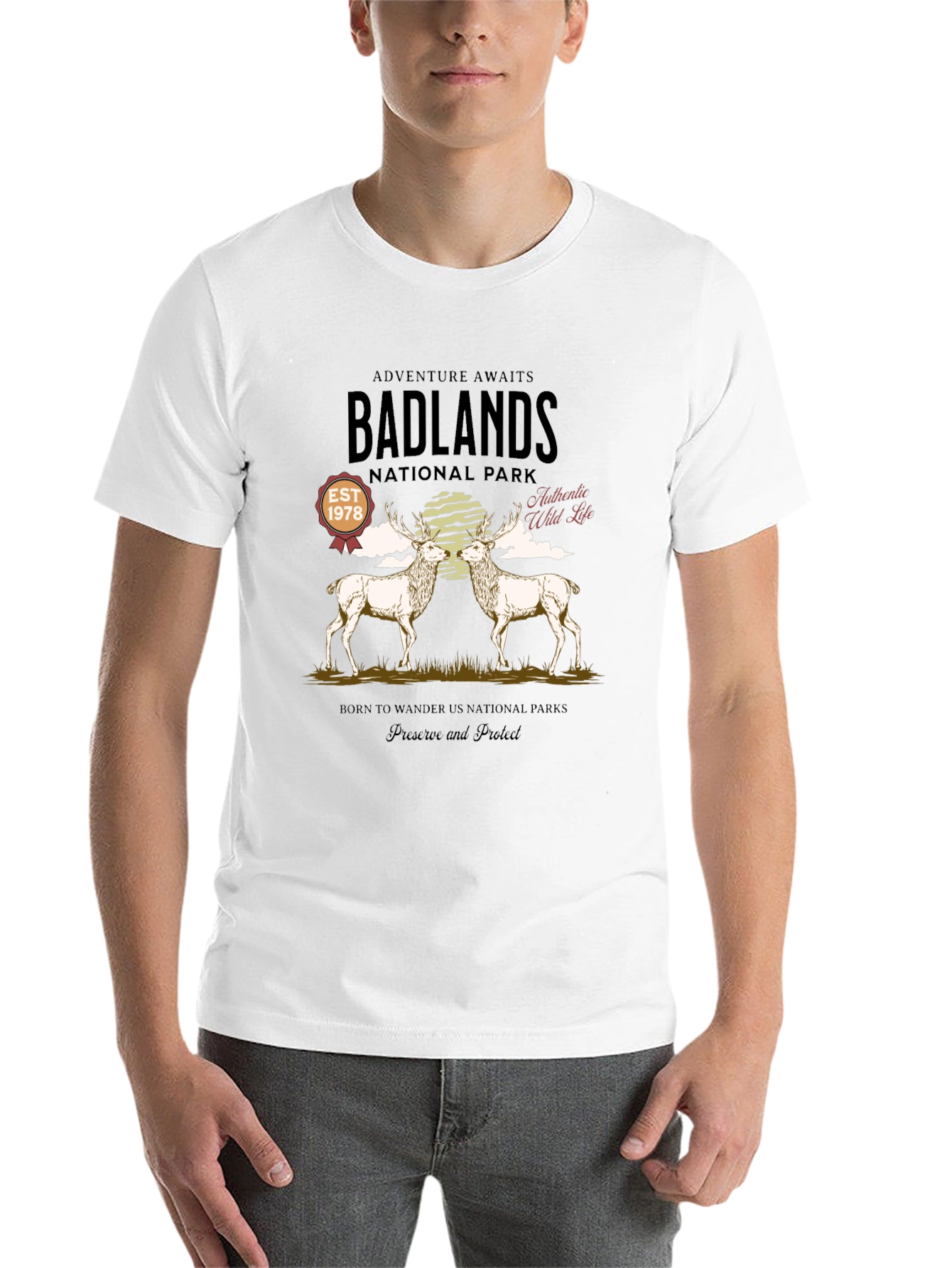 Badlands National Park Adventure T-Shirt - 14