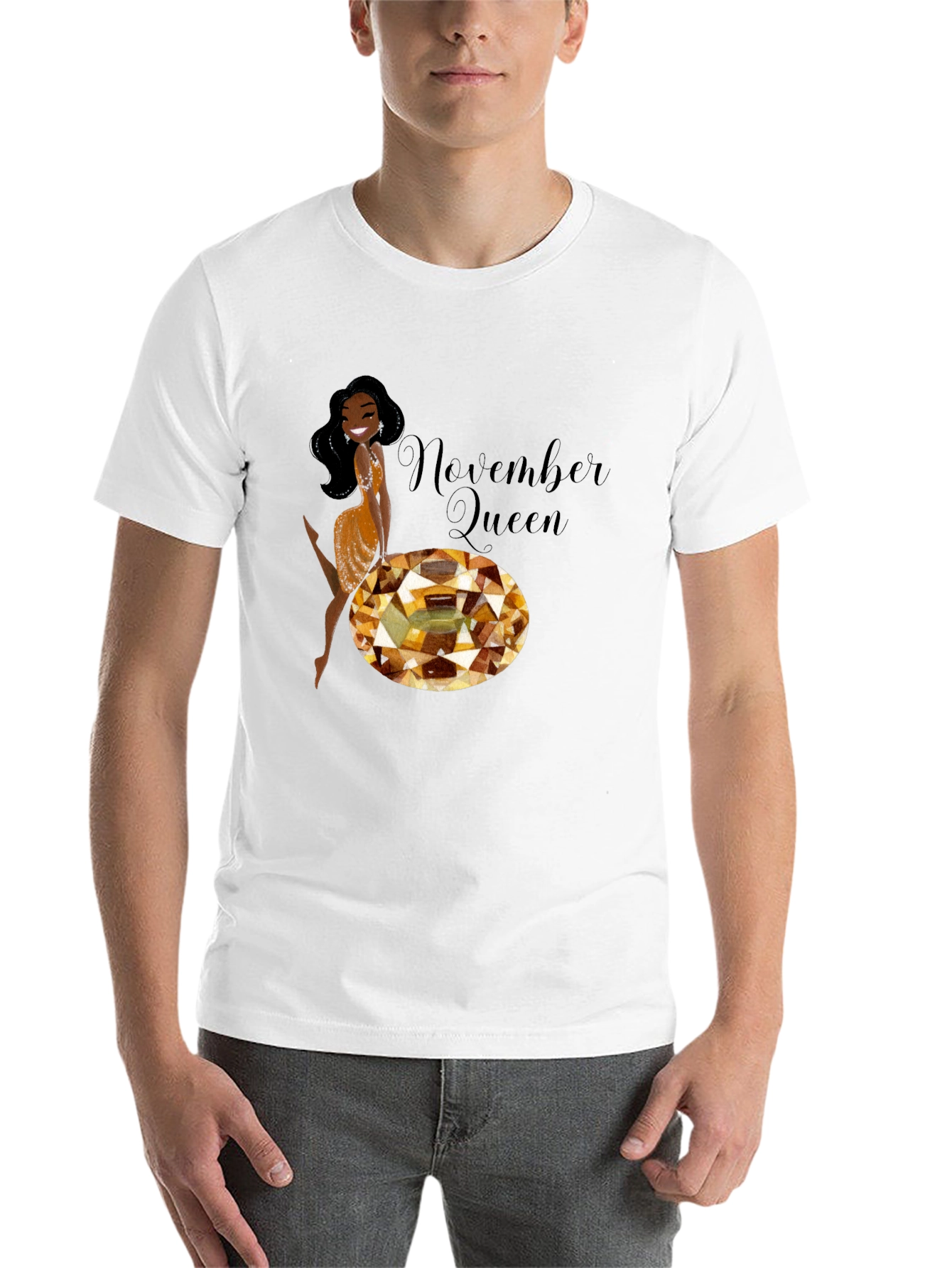 Black November Queen Graphic Tee view 14