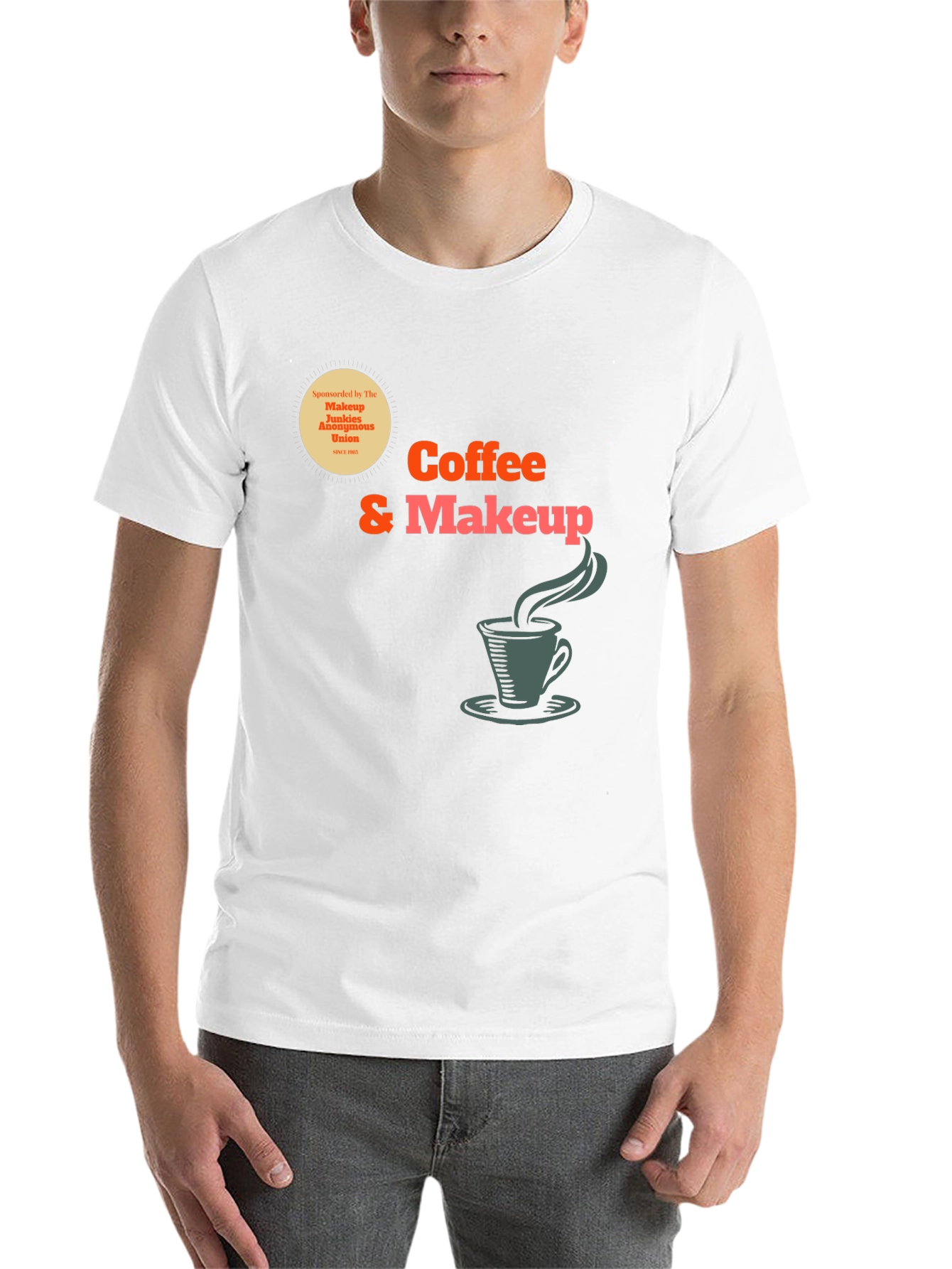 Black Coffee & Makeup T-Shirt view 14