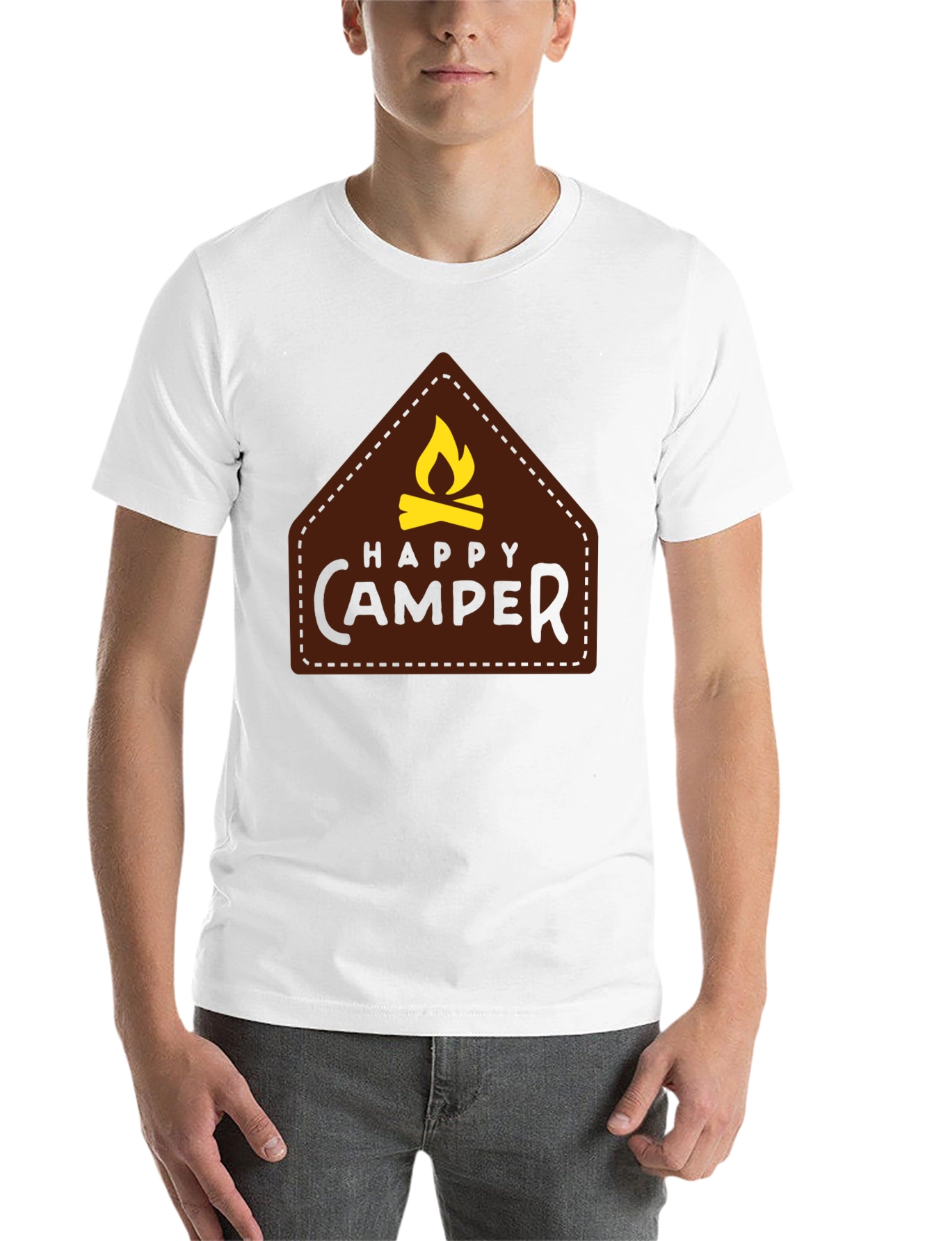 Black Happy Camper Graphic Tee - Adventure Ready! view 14