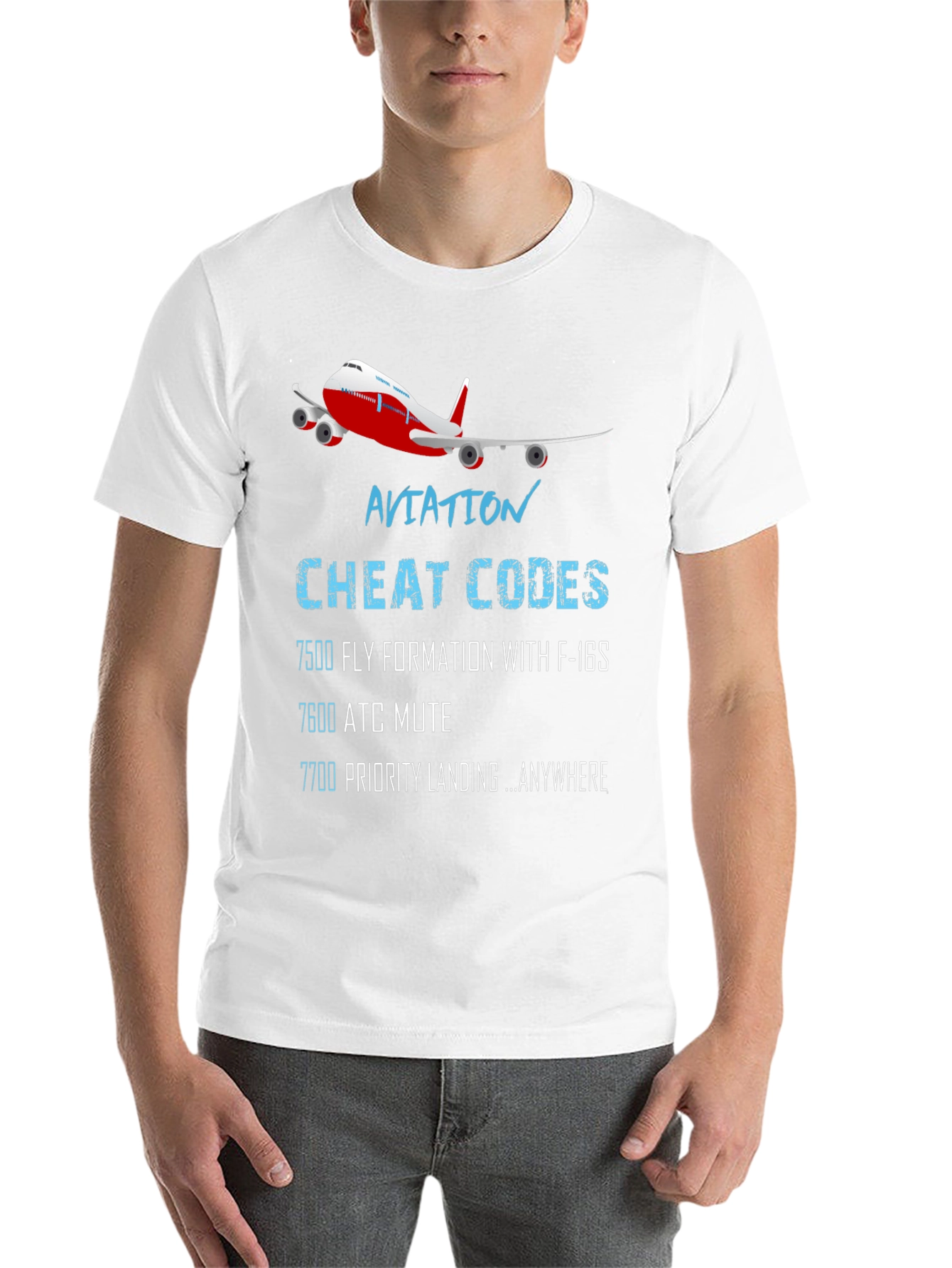 Aviation Cheat Codes T-Shirt - 14