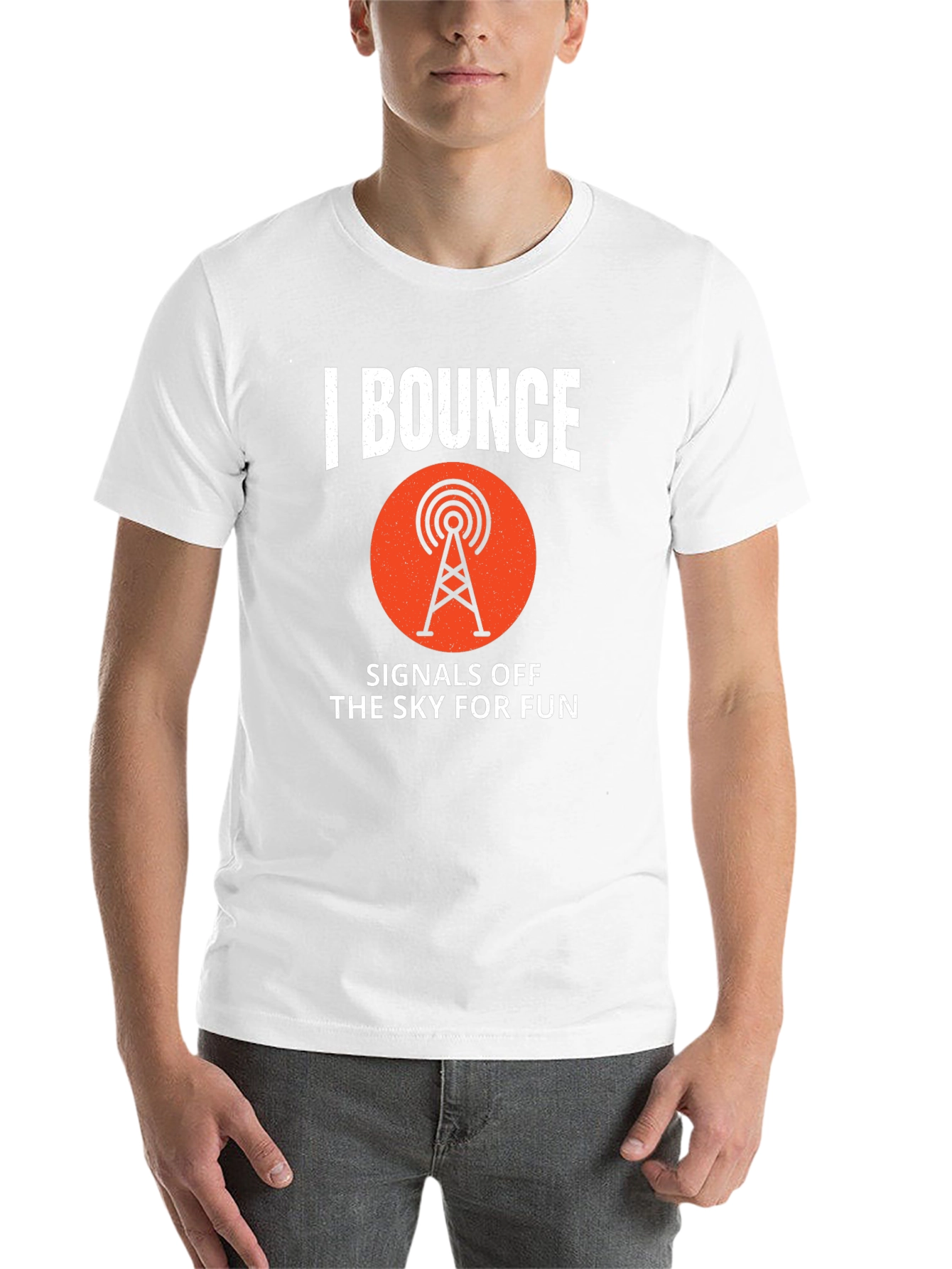 Black Bounce Signals T-Shirt - Amateur Radio Ham Operator Tee view 14