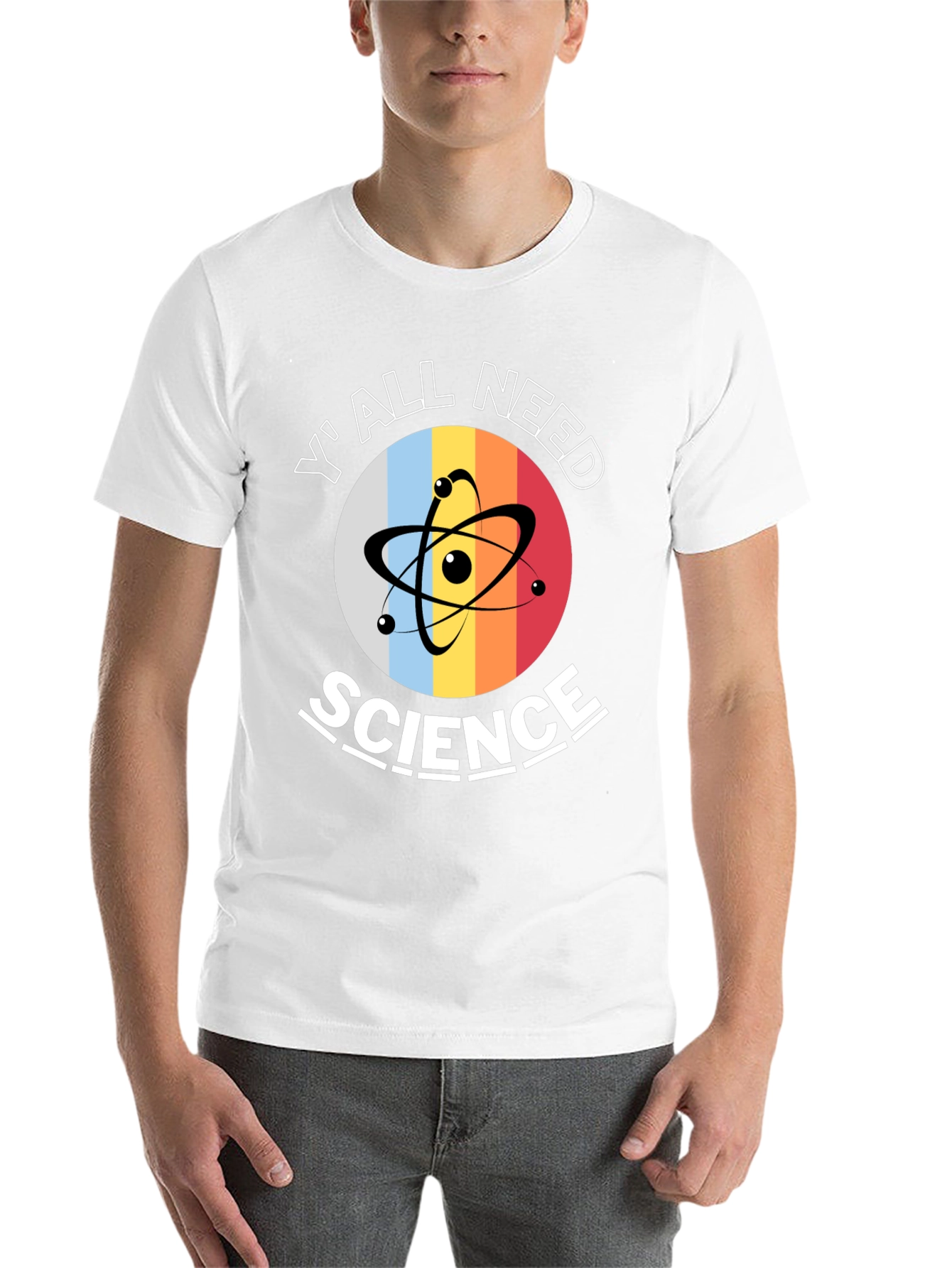 Black Y'all Need Science T-Shirt view 14