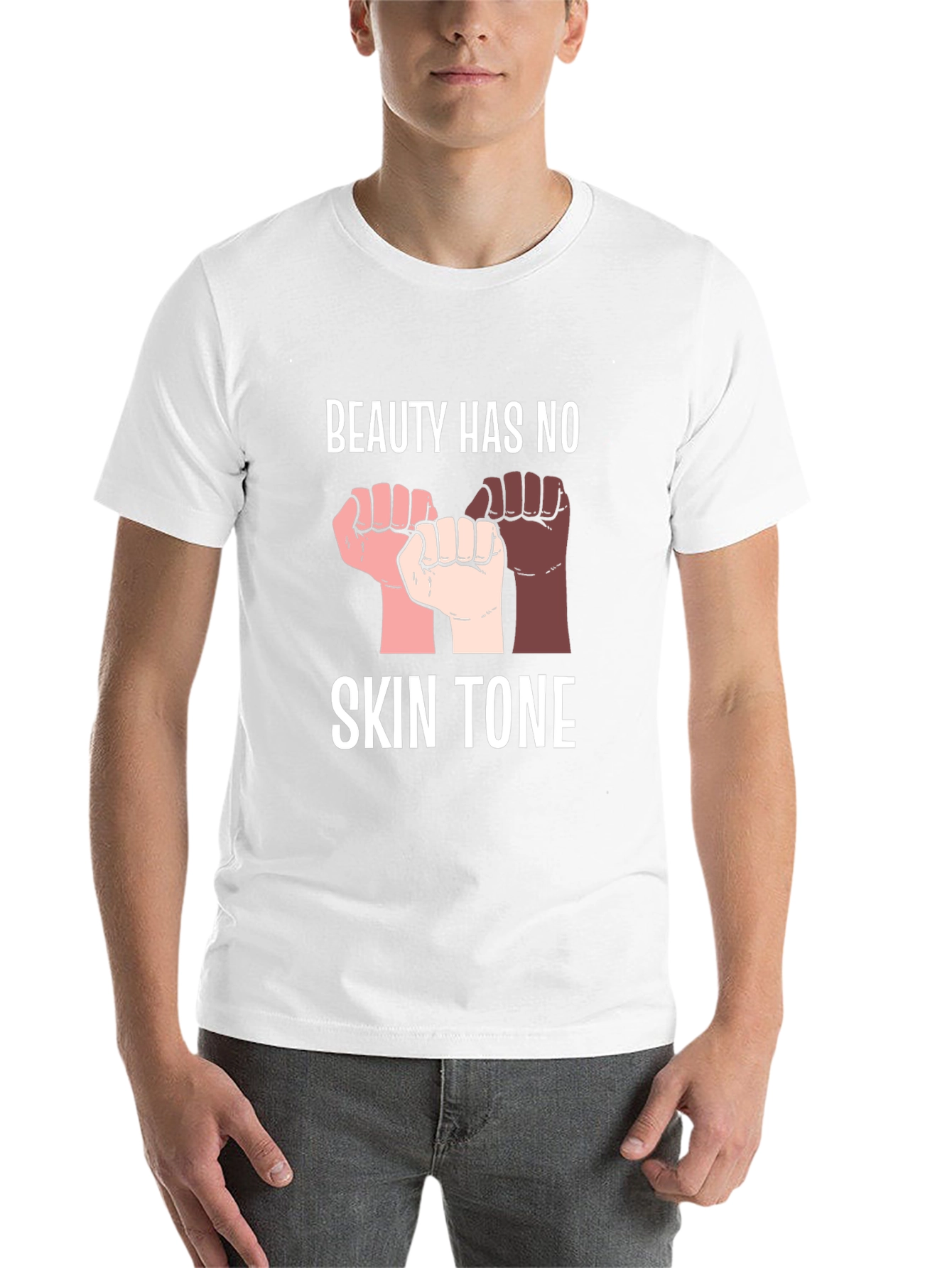 Black Beauty Has No Skin Tone Graphic Tee view 14