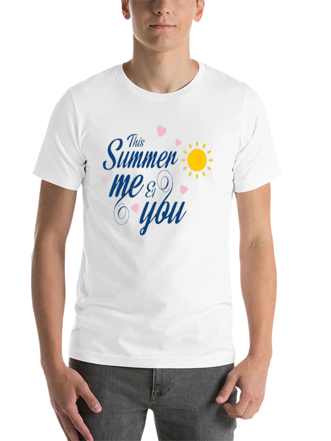 Black This Summer Me & You Black Graphic T-Shirt view 14