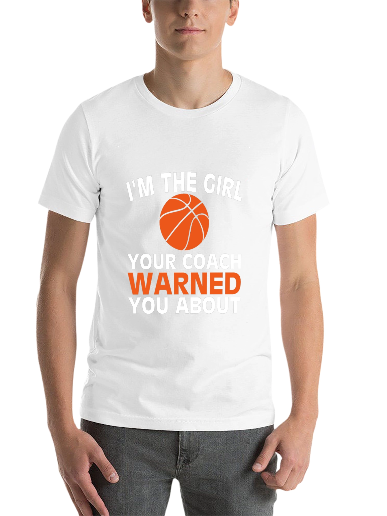 Black Basketball Girl T-Shirt - Warned You About! view 14