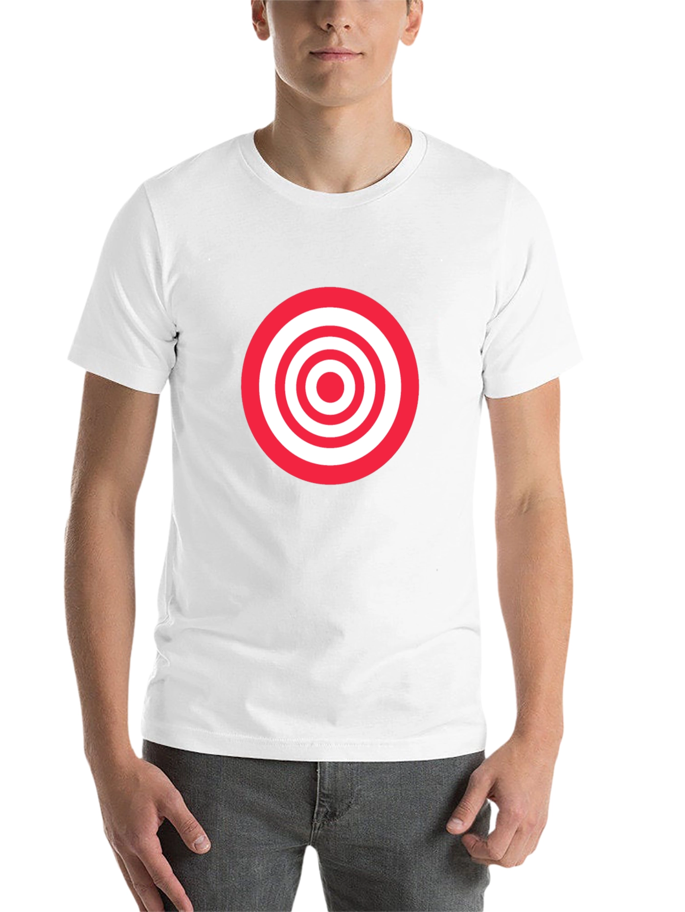 Black Target Graphic Tee - Black Cotton Comfort view 14