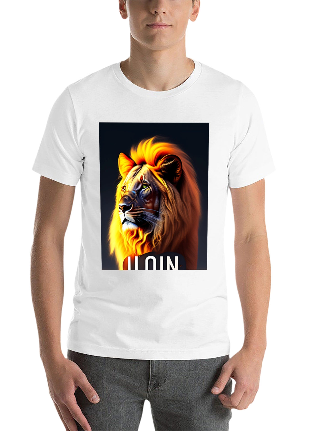 Black Lion Graphic Tee - Fierce Style view 14