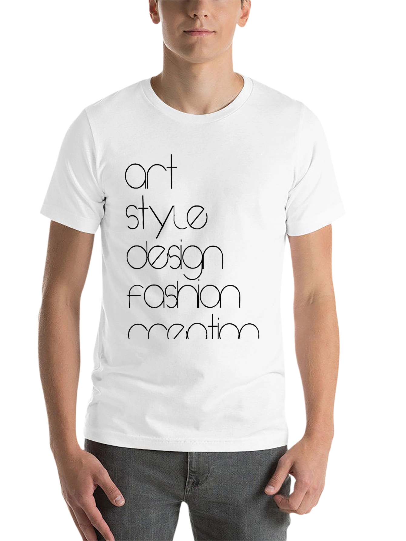 Black Art Style Design Fashion T-Shirt view 14