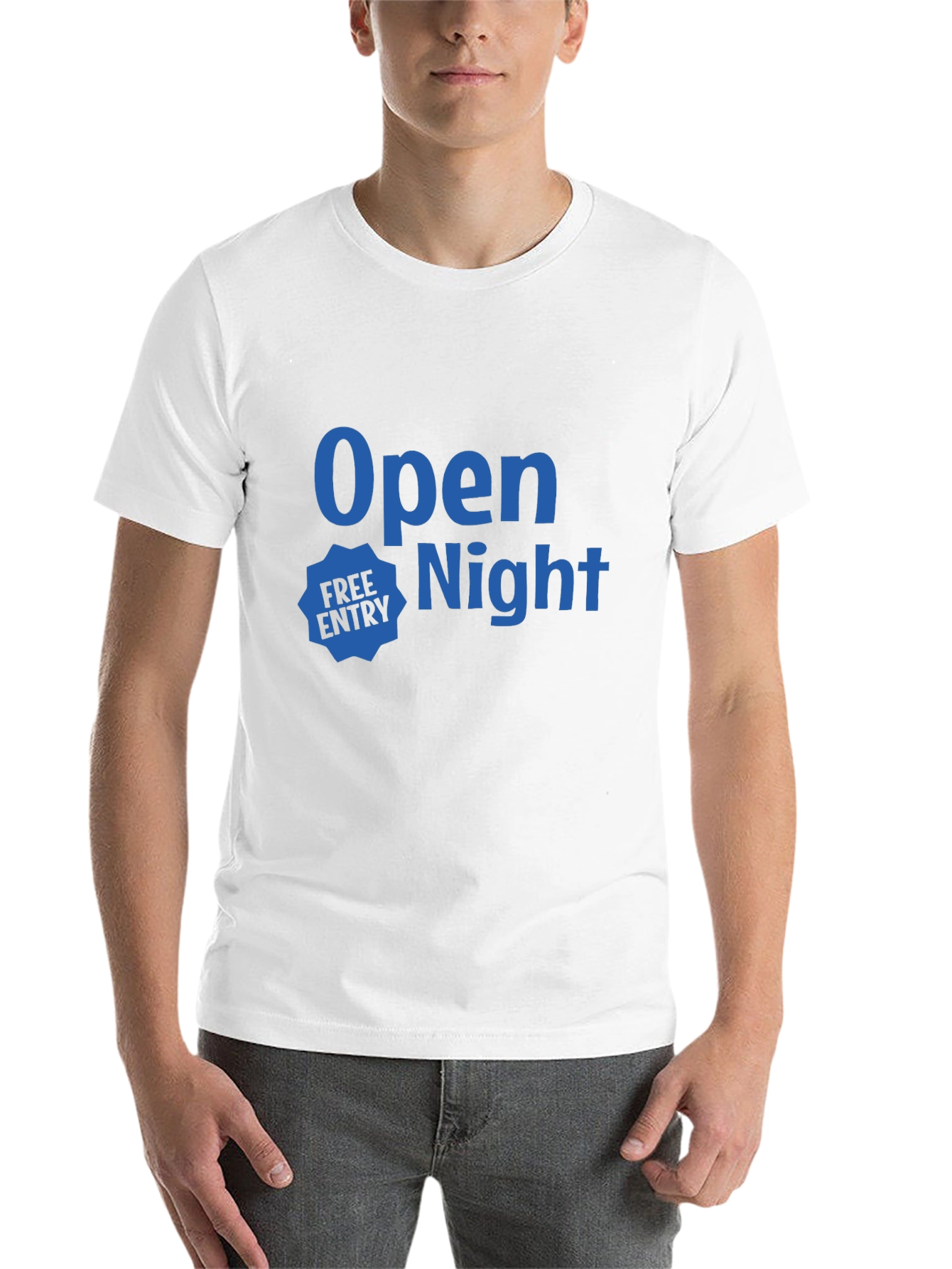Black Open Night Black T-Shirt - Free Entry! view 14