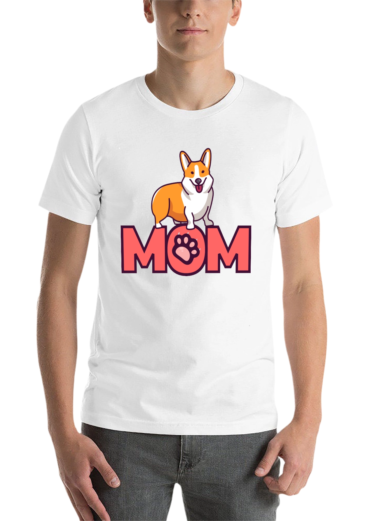 Black Corgi Mom T-Shirt - Cute Dog Lover Tee view 14