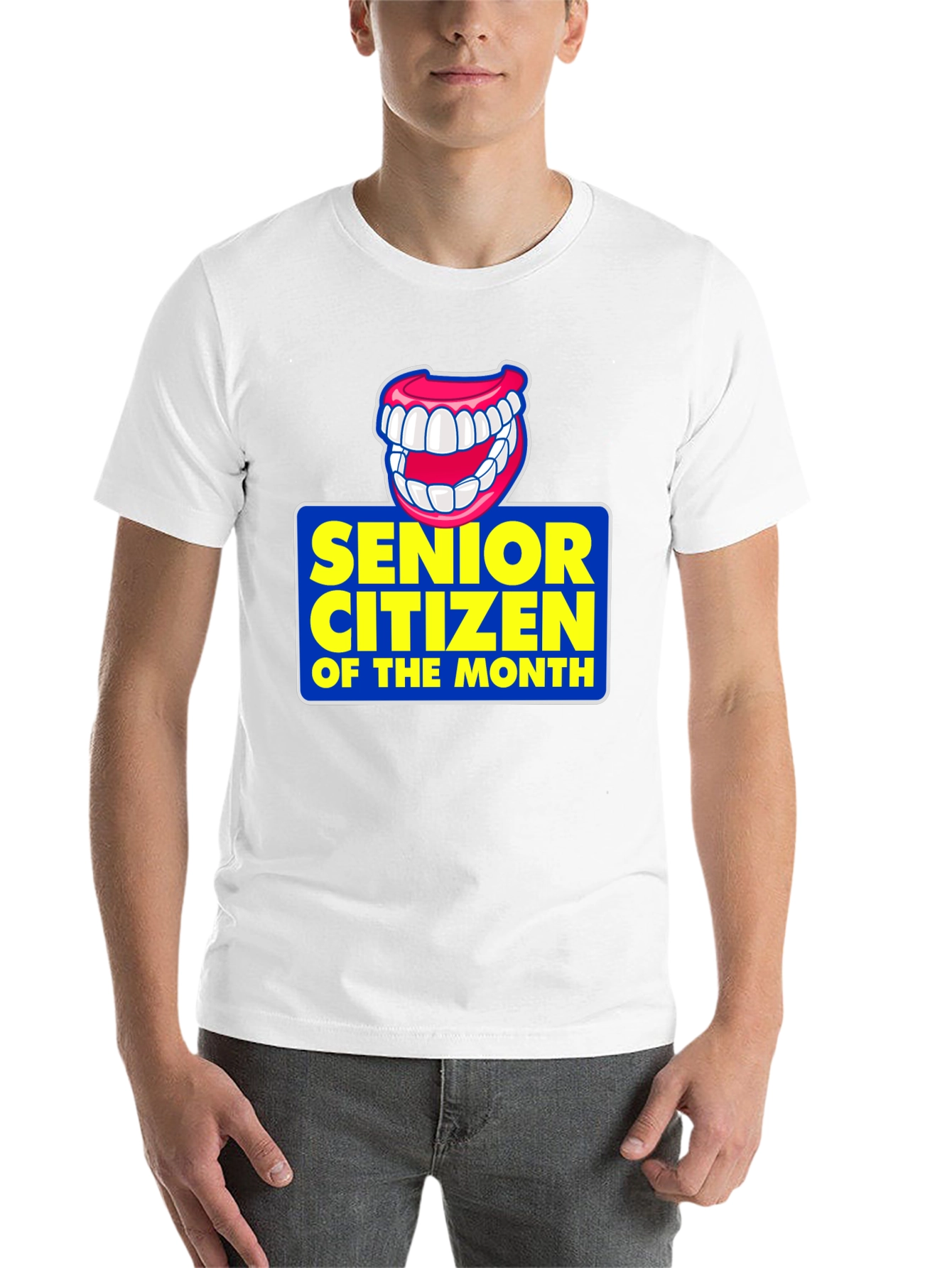 Black Senior Citizen of the Month Novelty Graphic T-Shirt view 14