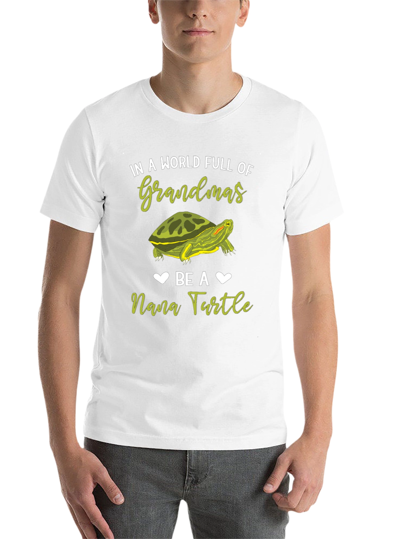 Black Nana Turtle T-Shirt - Grandmas World Gift Tee view 14