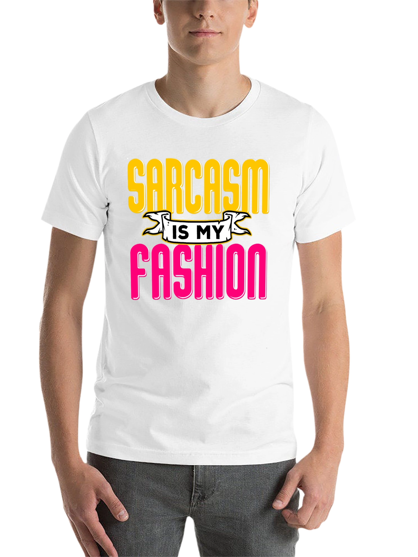 Black Sarcasm is My Fashion Graphic Tee view 14