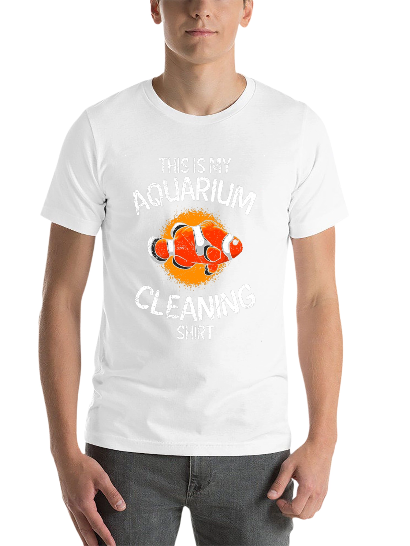 Black Aquarium Cleaning Shirt - Funny Fish Keeper Tee view 14