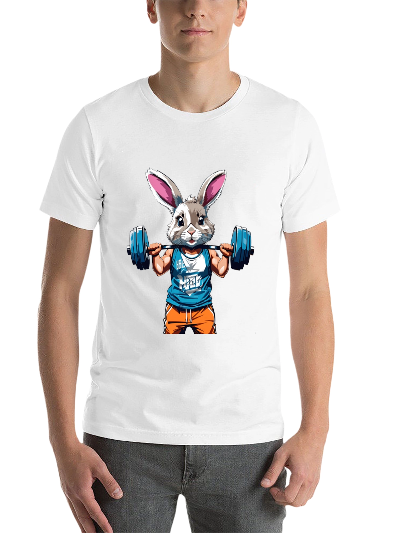 Black Bunny Gym Rat T-Shirt view 14